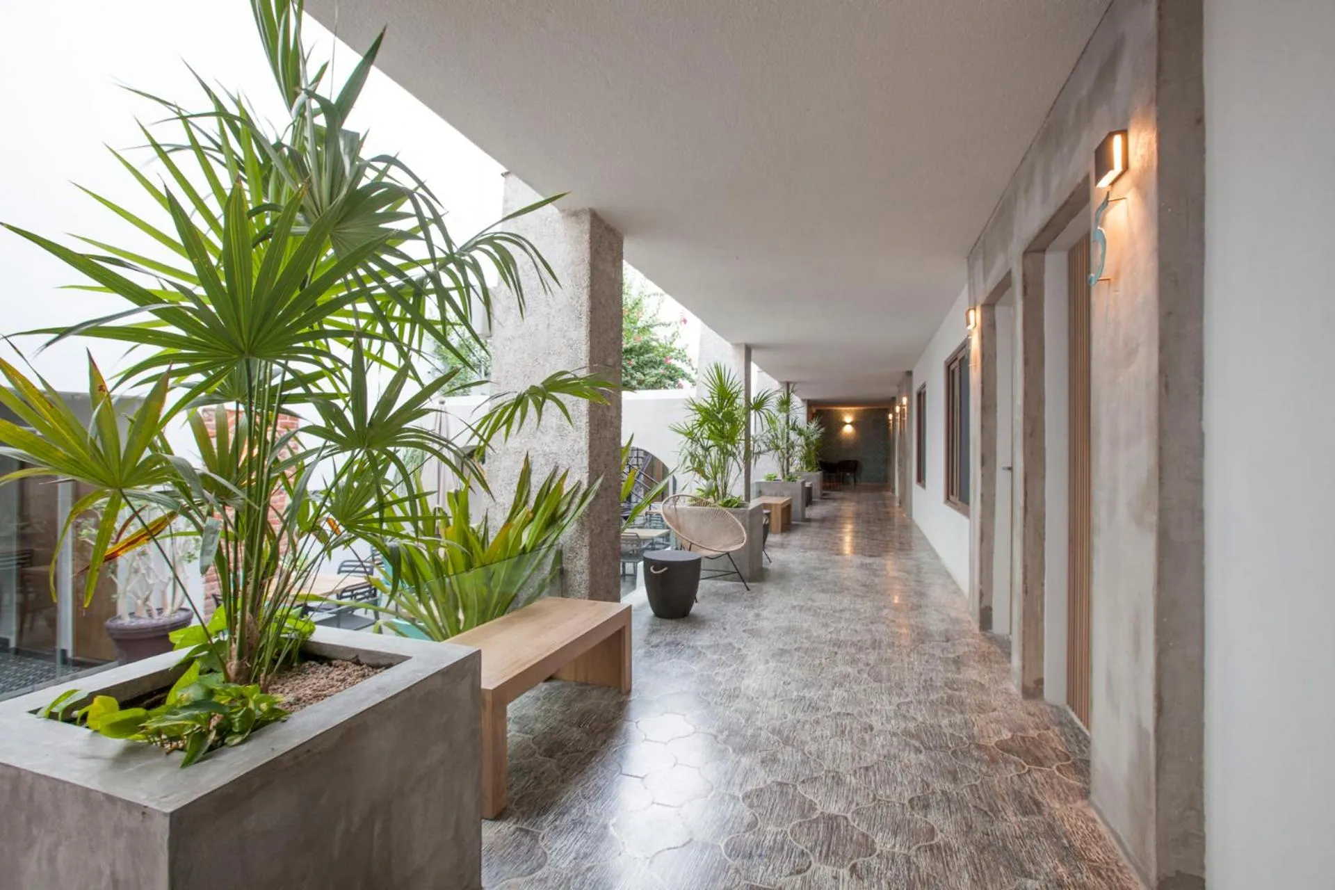 Garden view in Casa al Mar