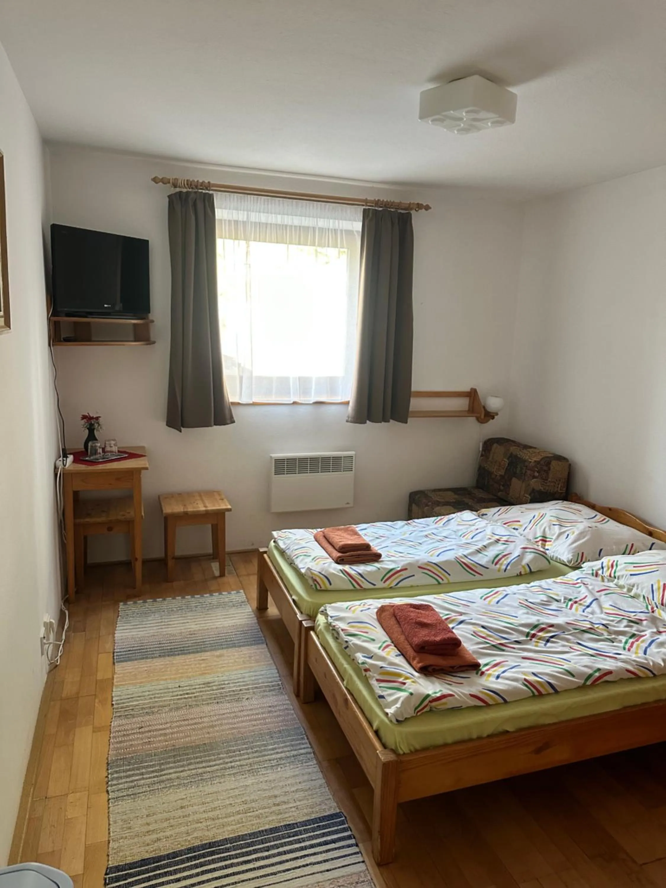 TV and multimedia, Bed in Penzion Pažický