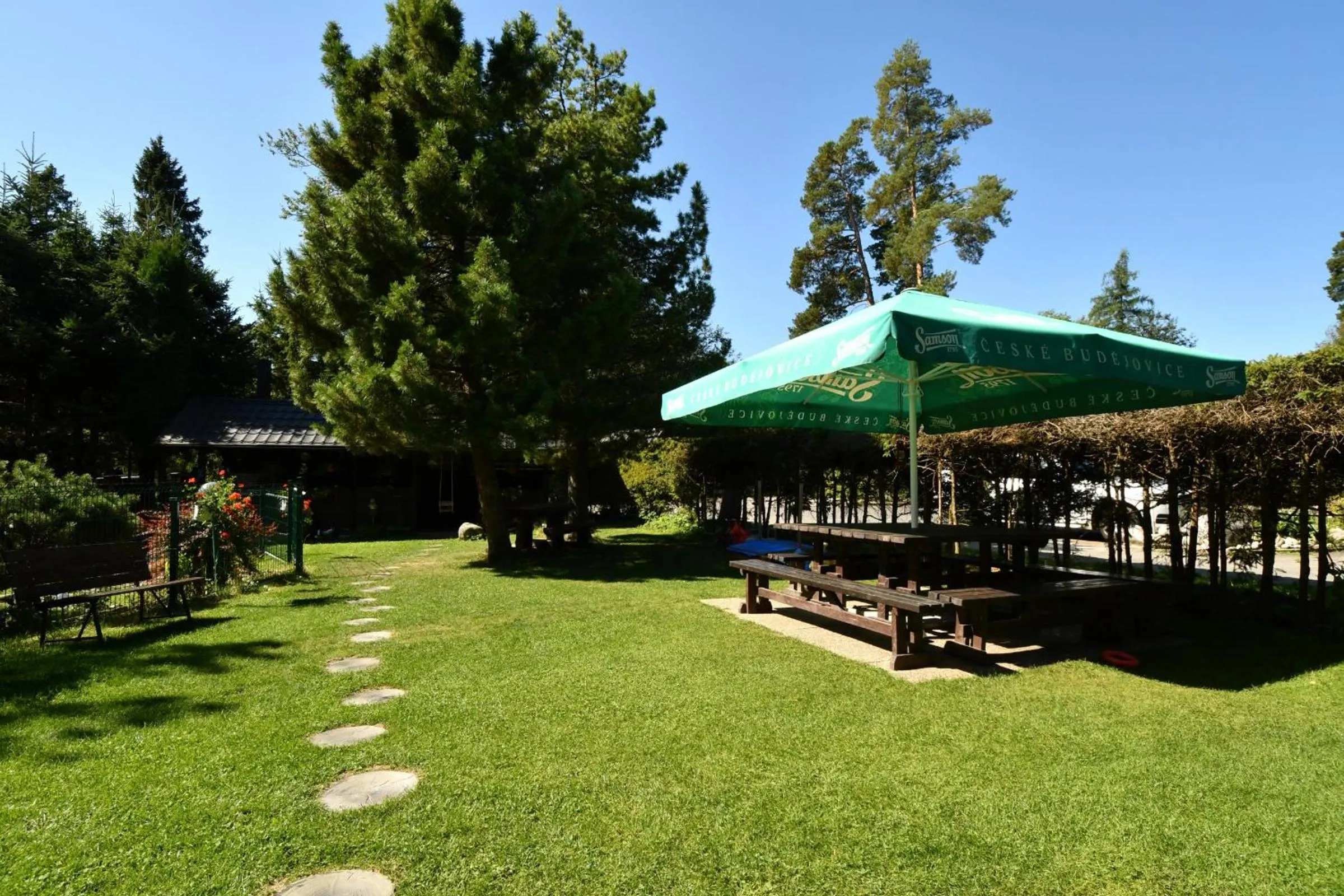 Garden in Penzion Pažický