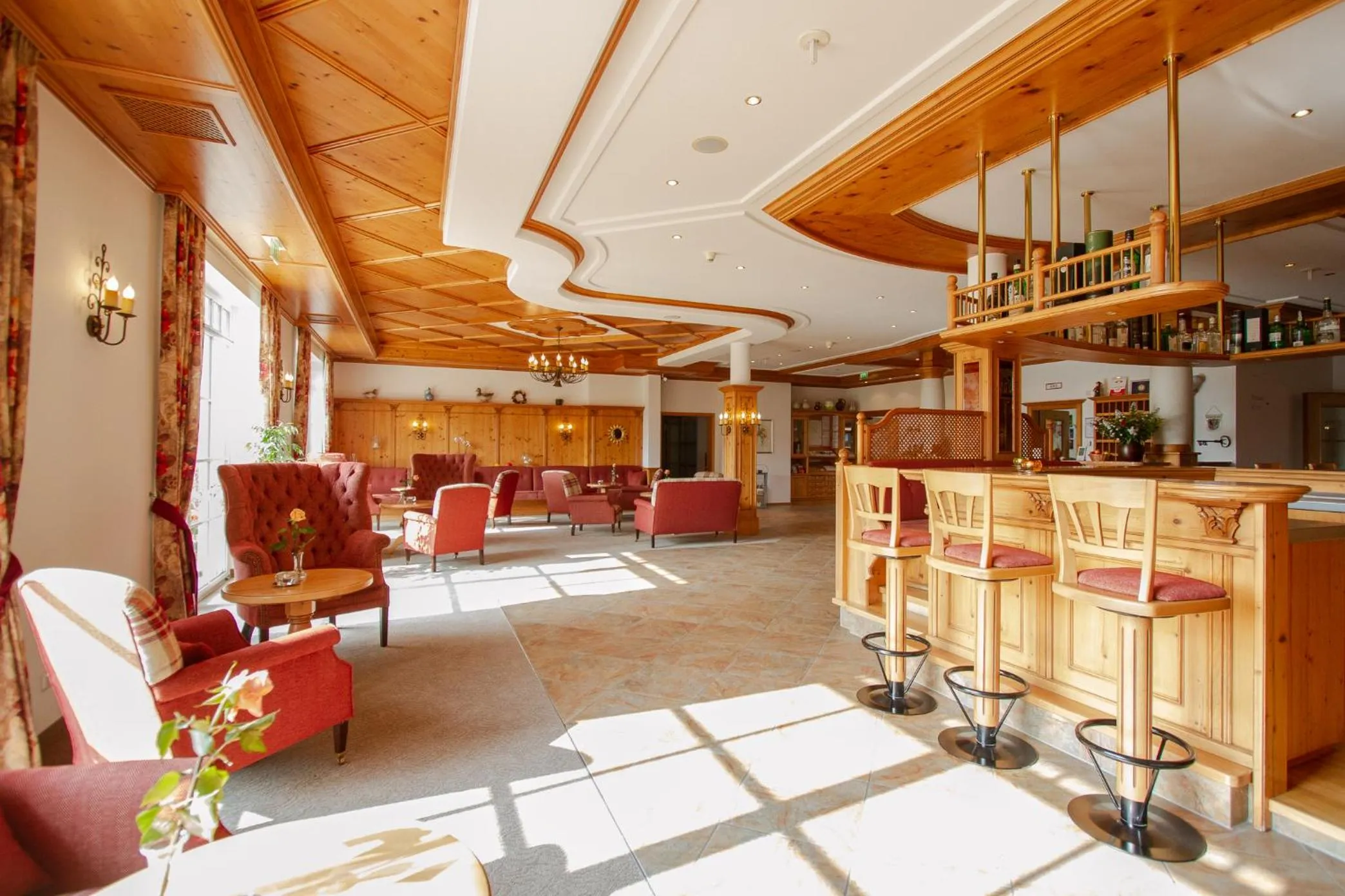 Lobby or reception in Glasl's Landhotel