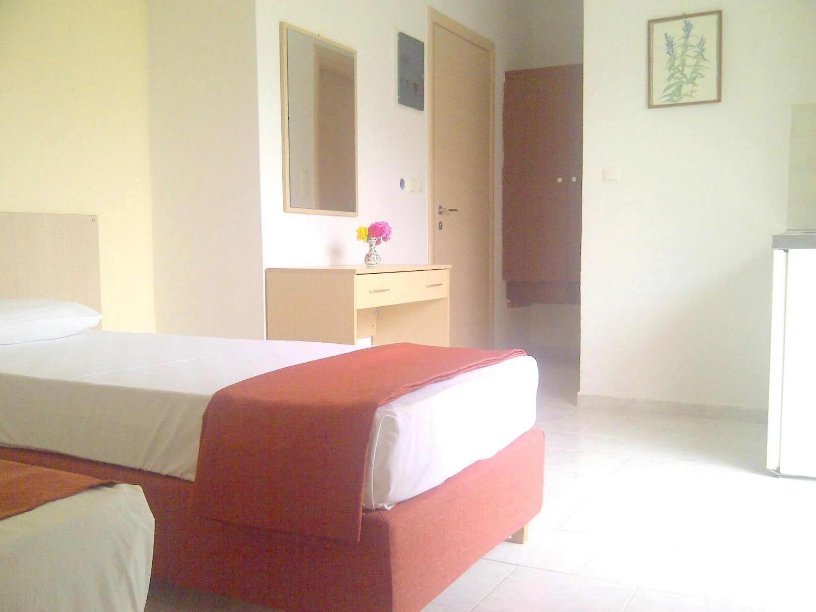 Bed in Thalassa Studios