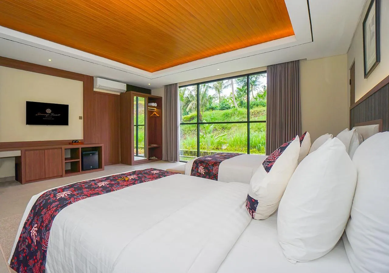 Bedroom, Bed in Shanaya Resort Malang