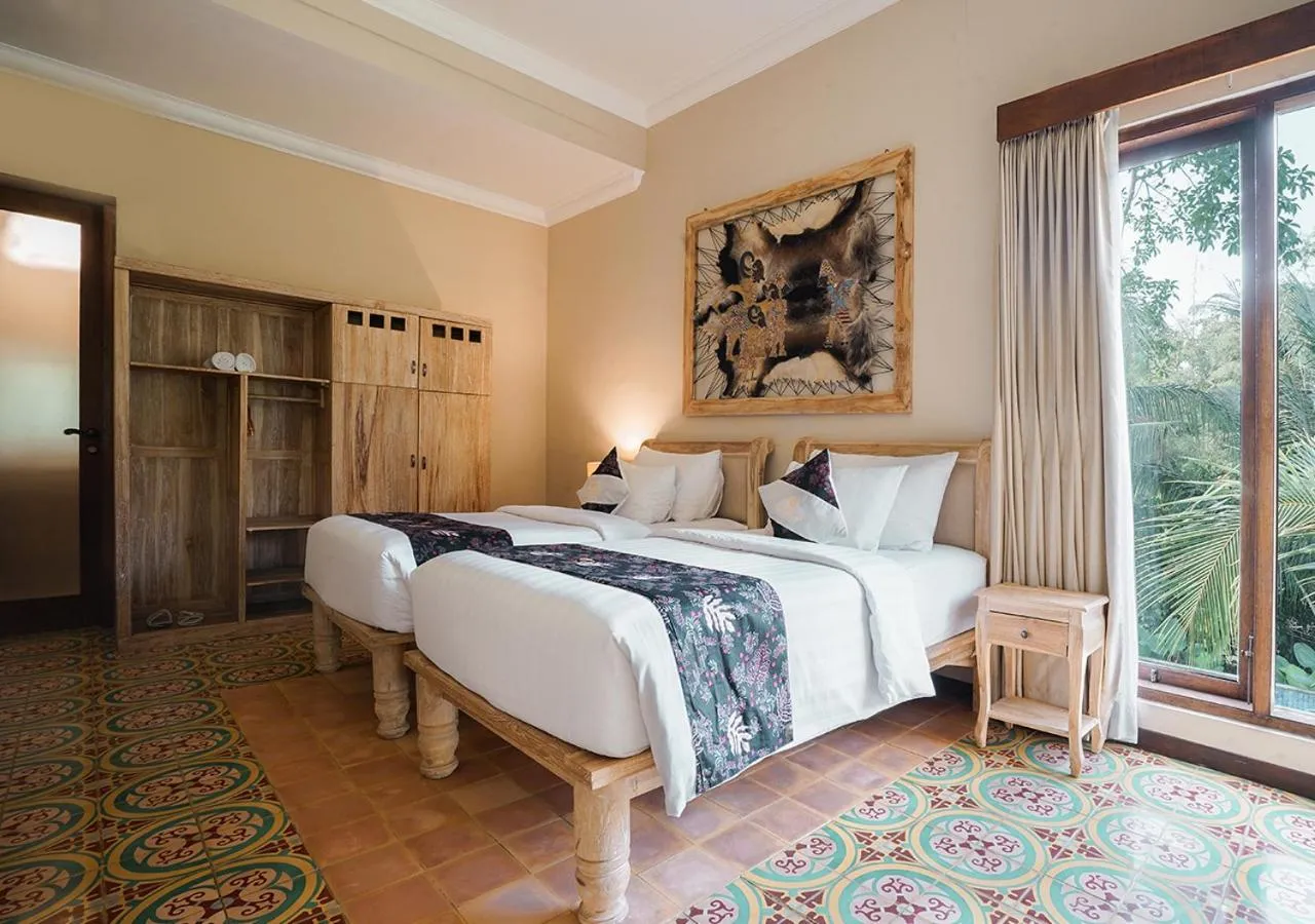 Bed in Shanaya Resort Malang