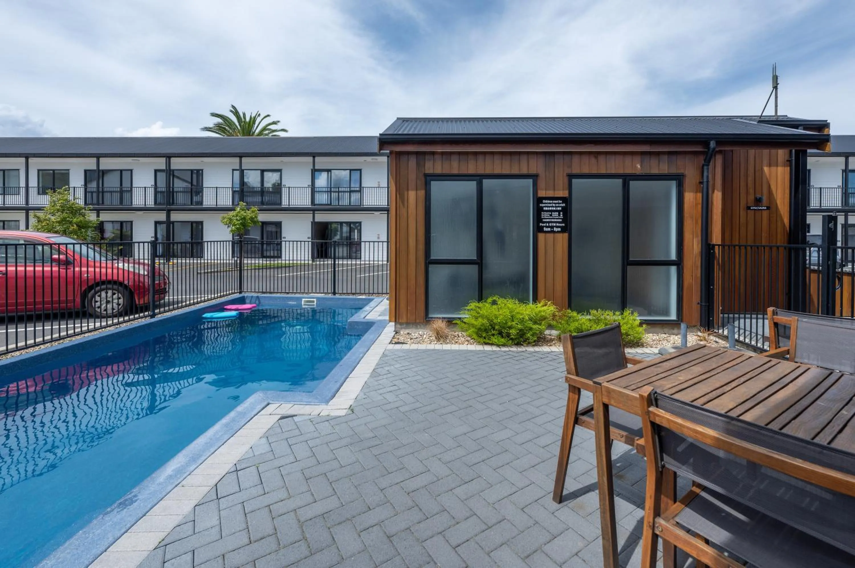 Property building in ASURE Rotorua International Motor Inn