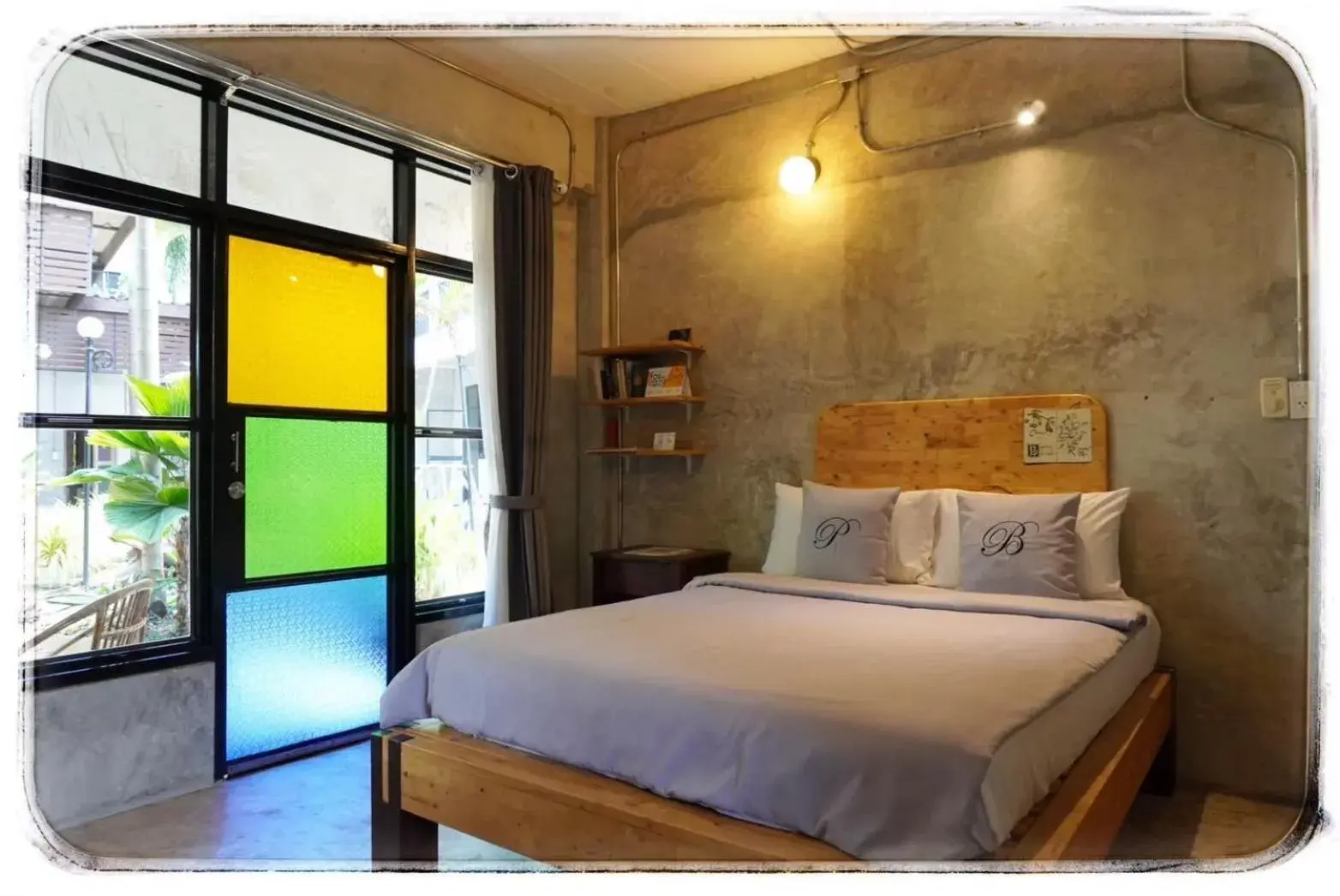 Bed in The Picturebook Guesthouse Bed in The Picturebook Guesthouse