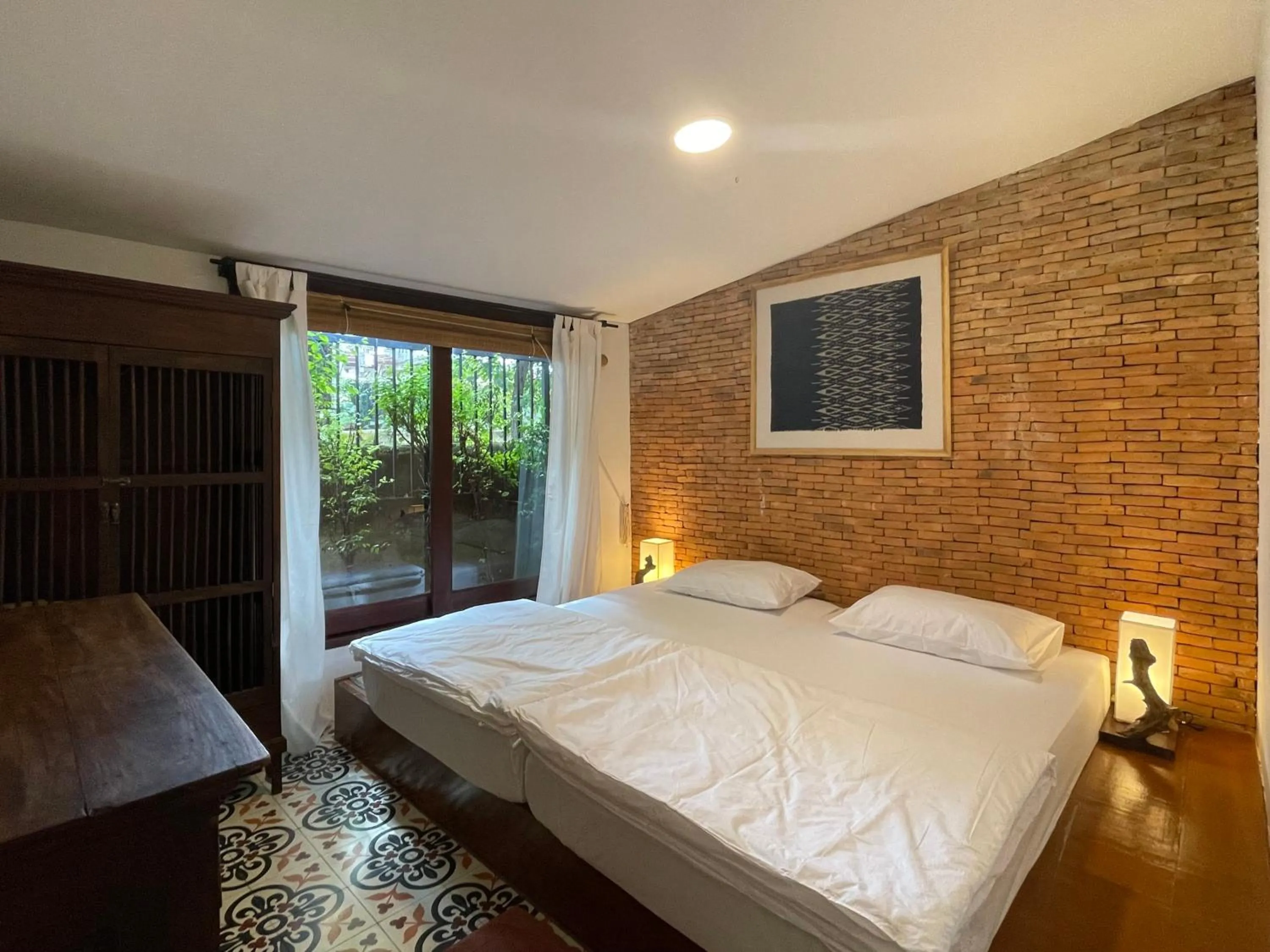 Bed in Chiang Maan Residence