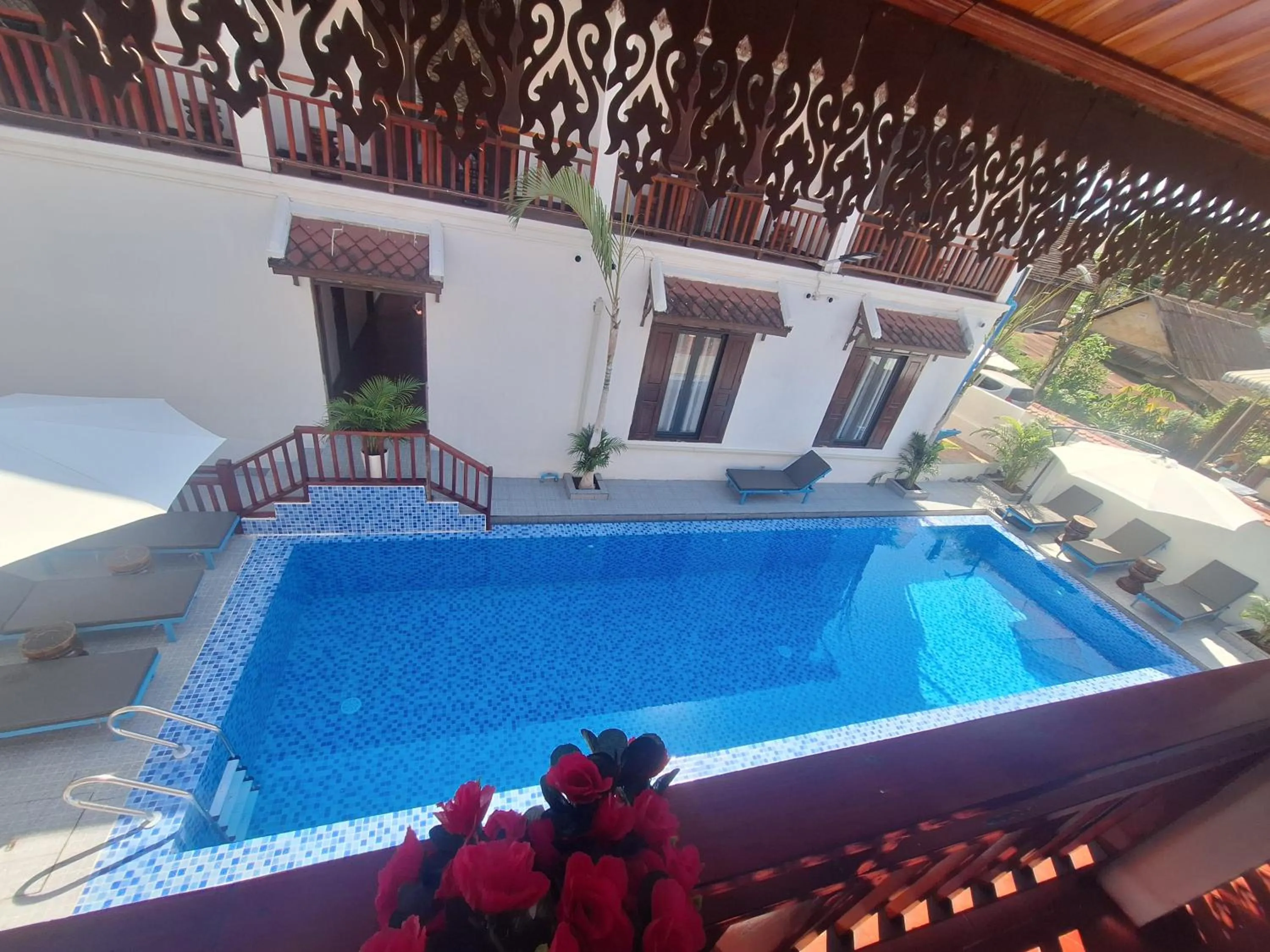 Swimming pool in Luang Prabang Pavilion Hotel & Travel