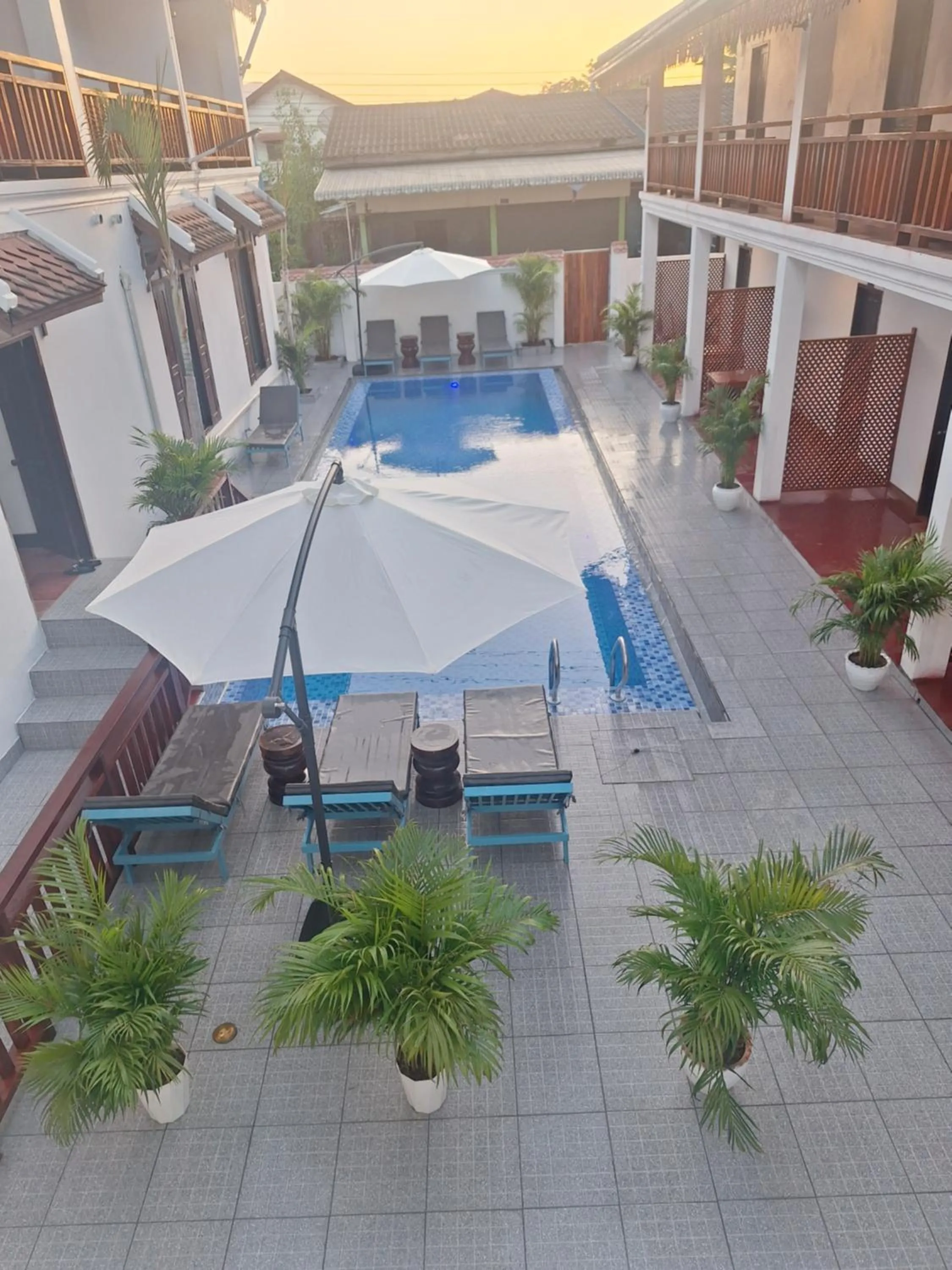 Swimming pool in Luang Prabang Pavilion Hotel & Travel