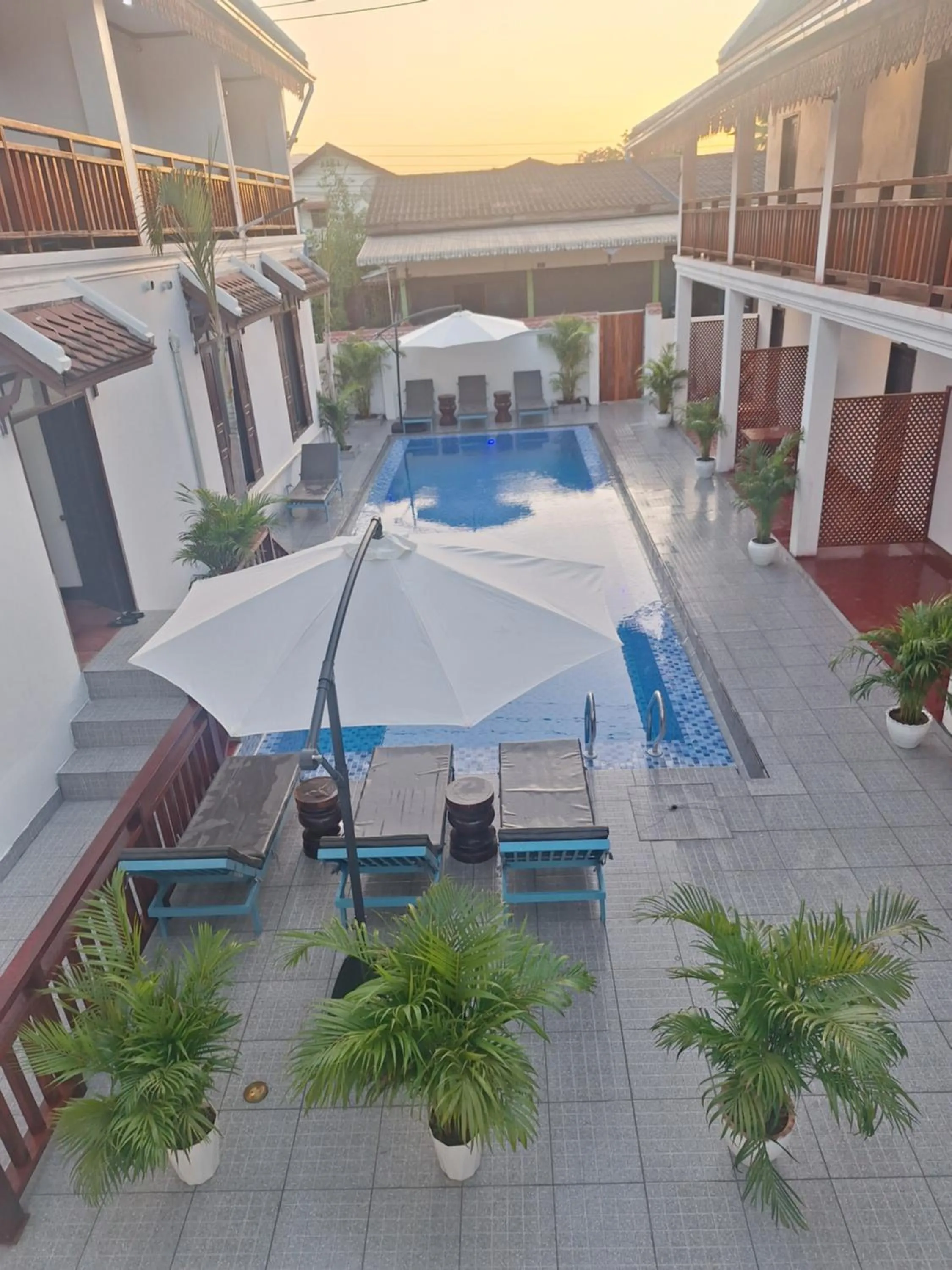 Swimming pool in Luang Prabang Pavilion Hotel & Travel