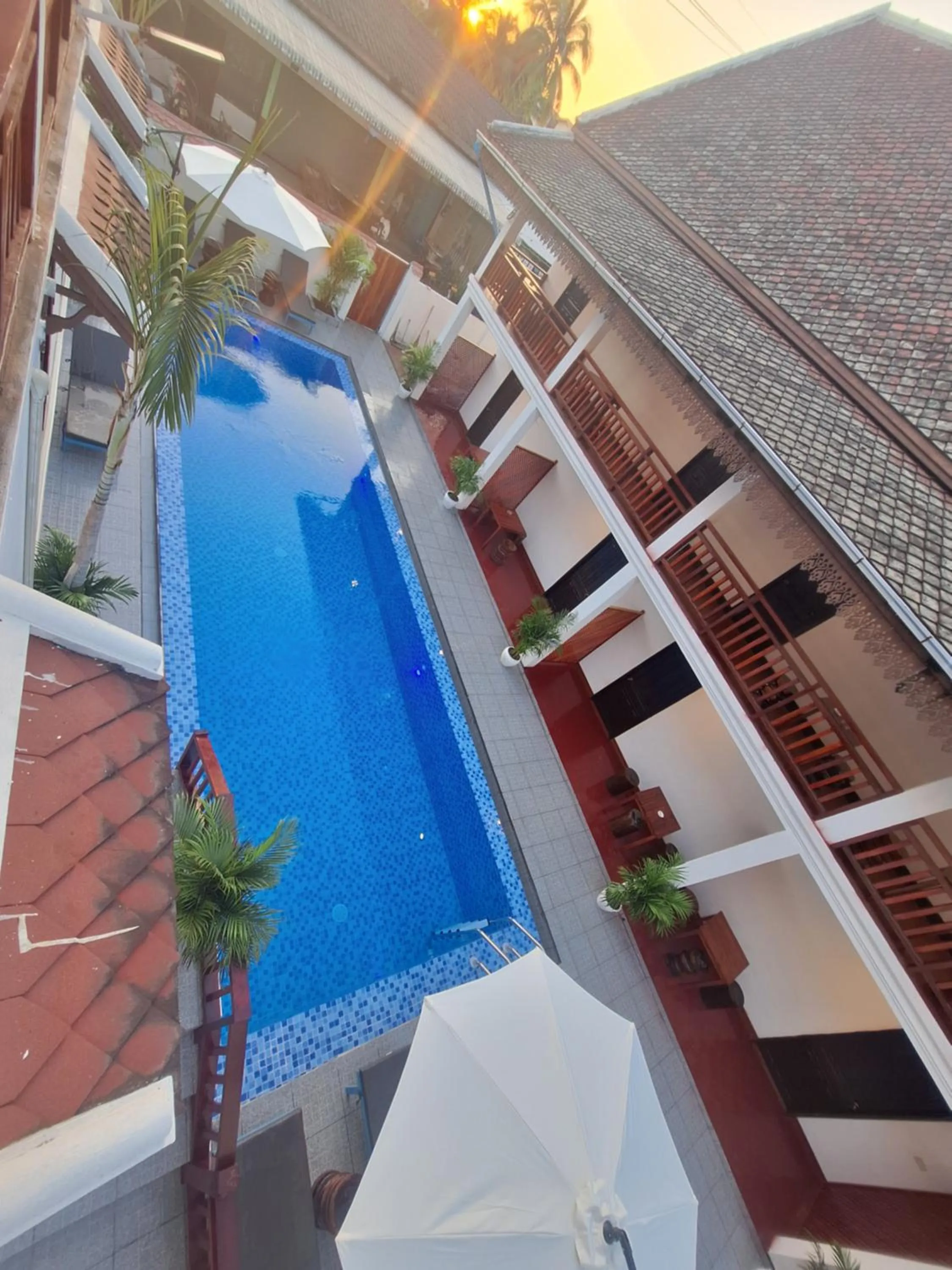 Swimming pool in Luang Prabang Pavilion Hotel & Travel