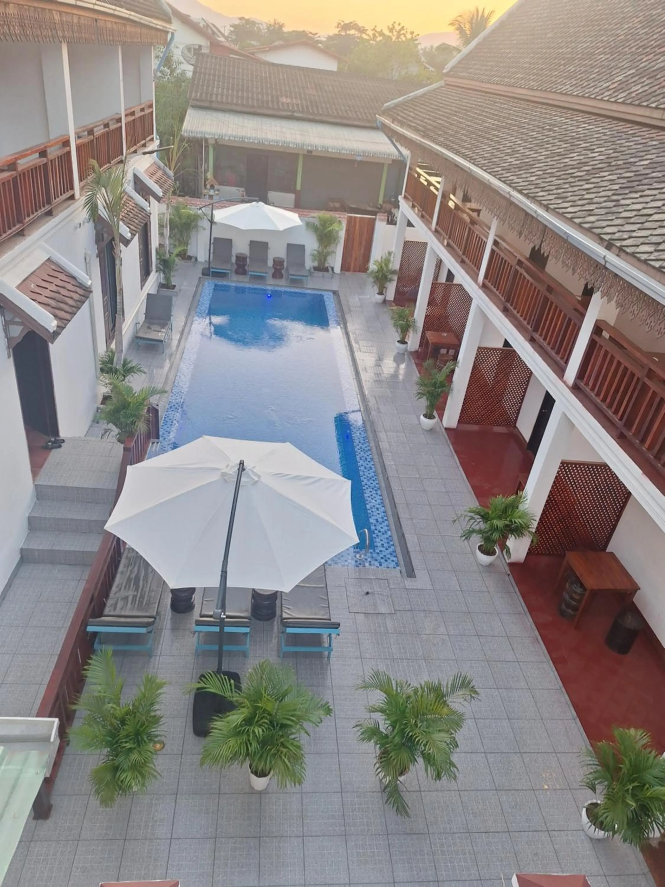 Swimming pool in Luang Prabang Pavilion Hotel & Travel