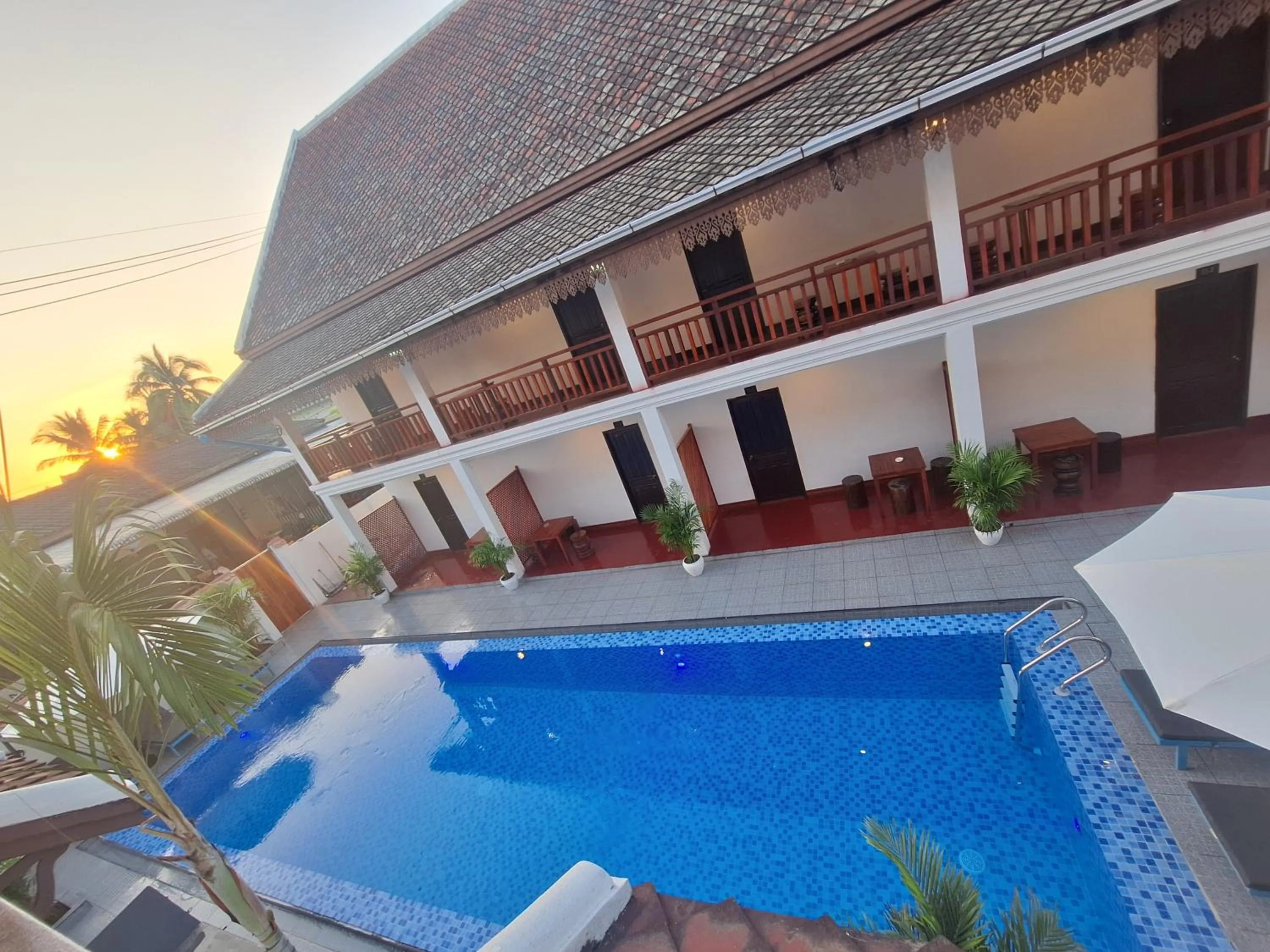Swimming pool in Luang Prabang Pavilion Hotel & Travel