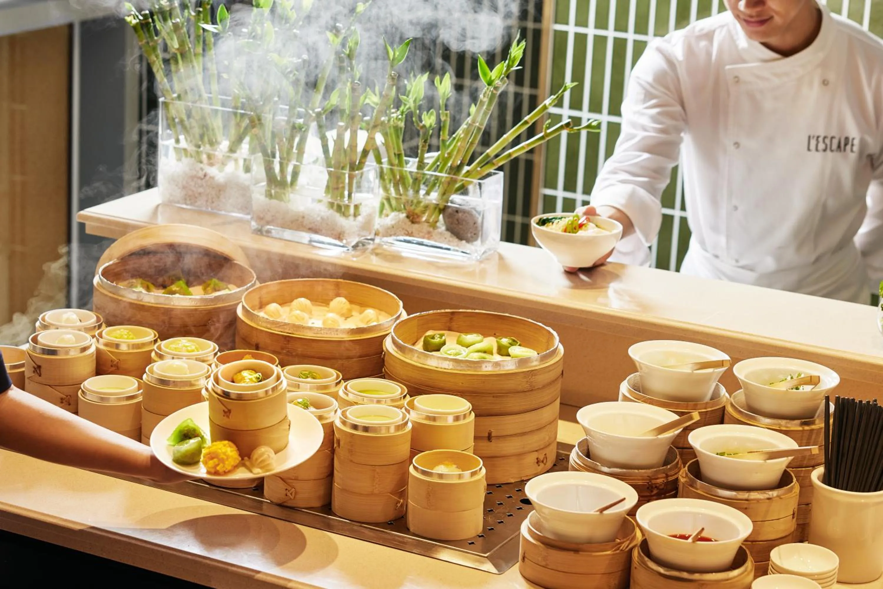 Food and drinks in L'Escape Hotel