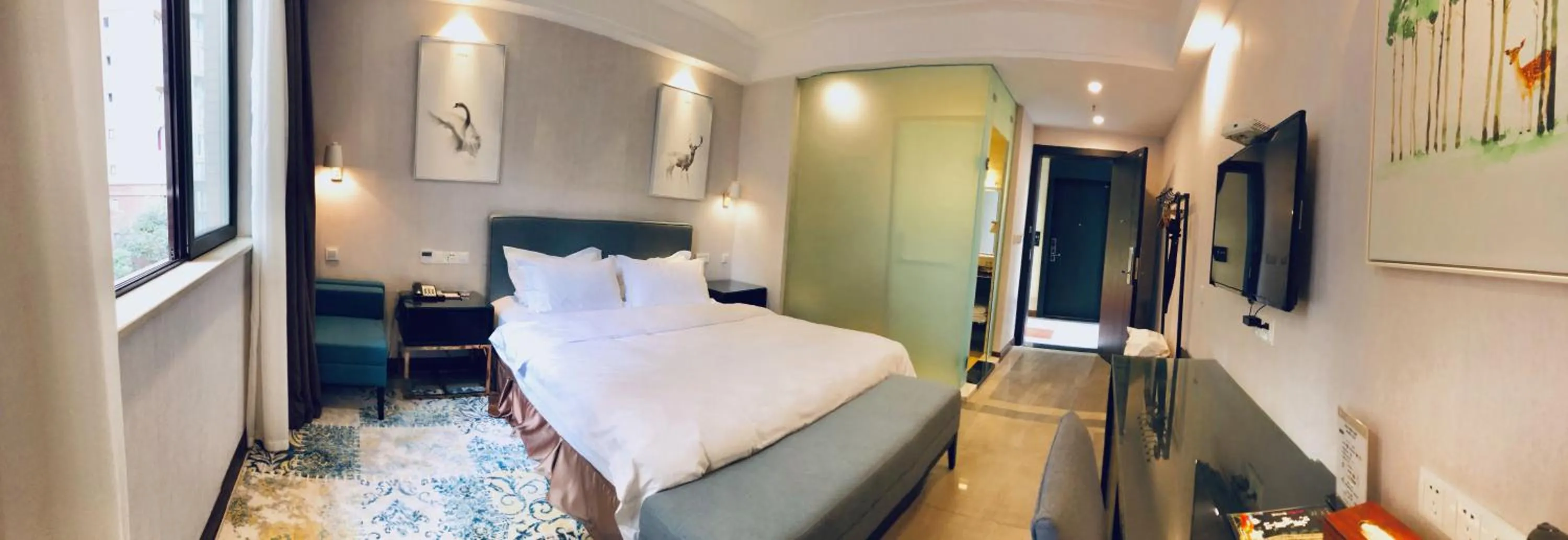 King Room with Garden View in Emei Mountain Xileer Hotel