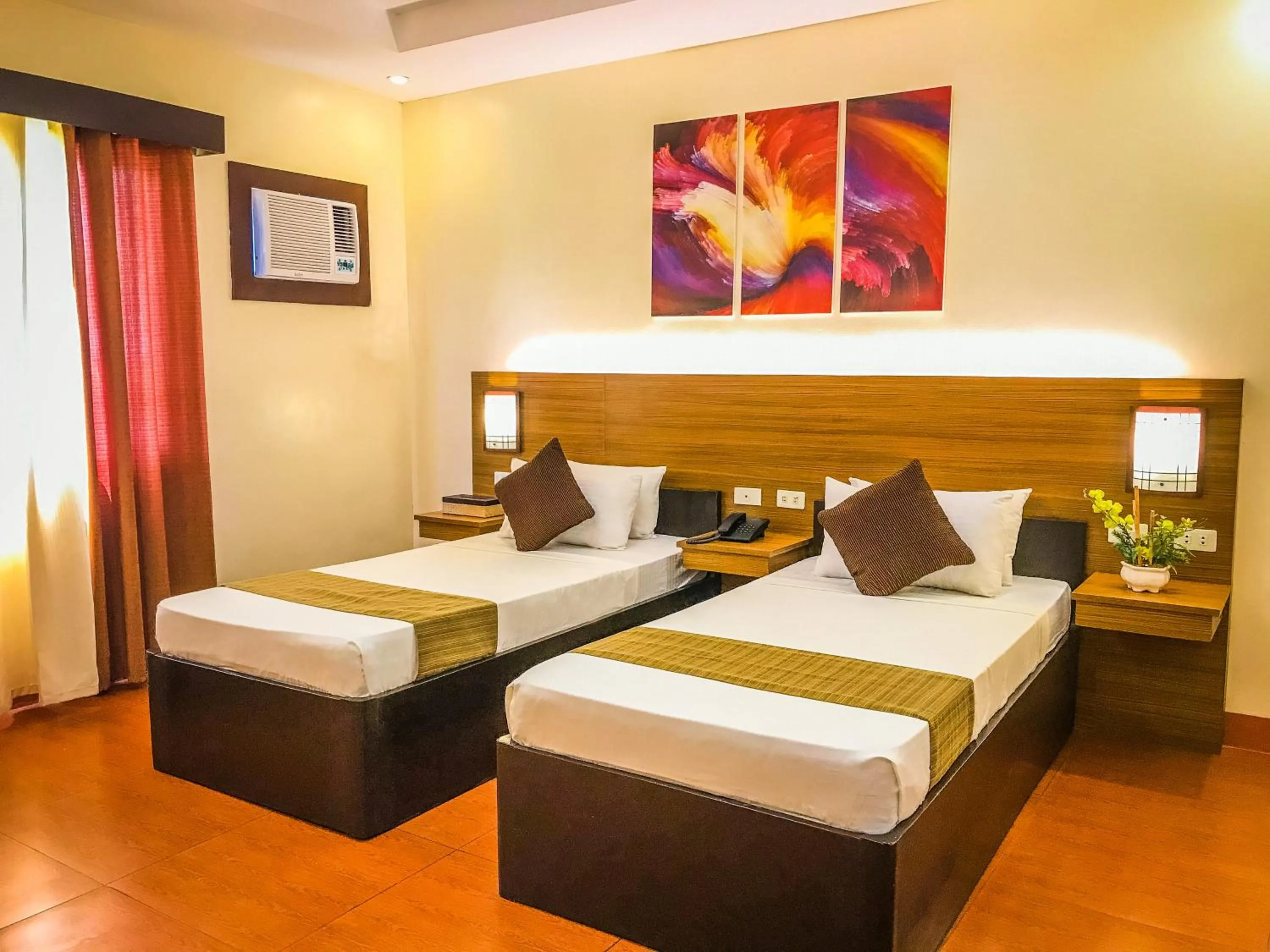 Bed in Klir Waterpark Resort and Hotels