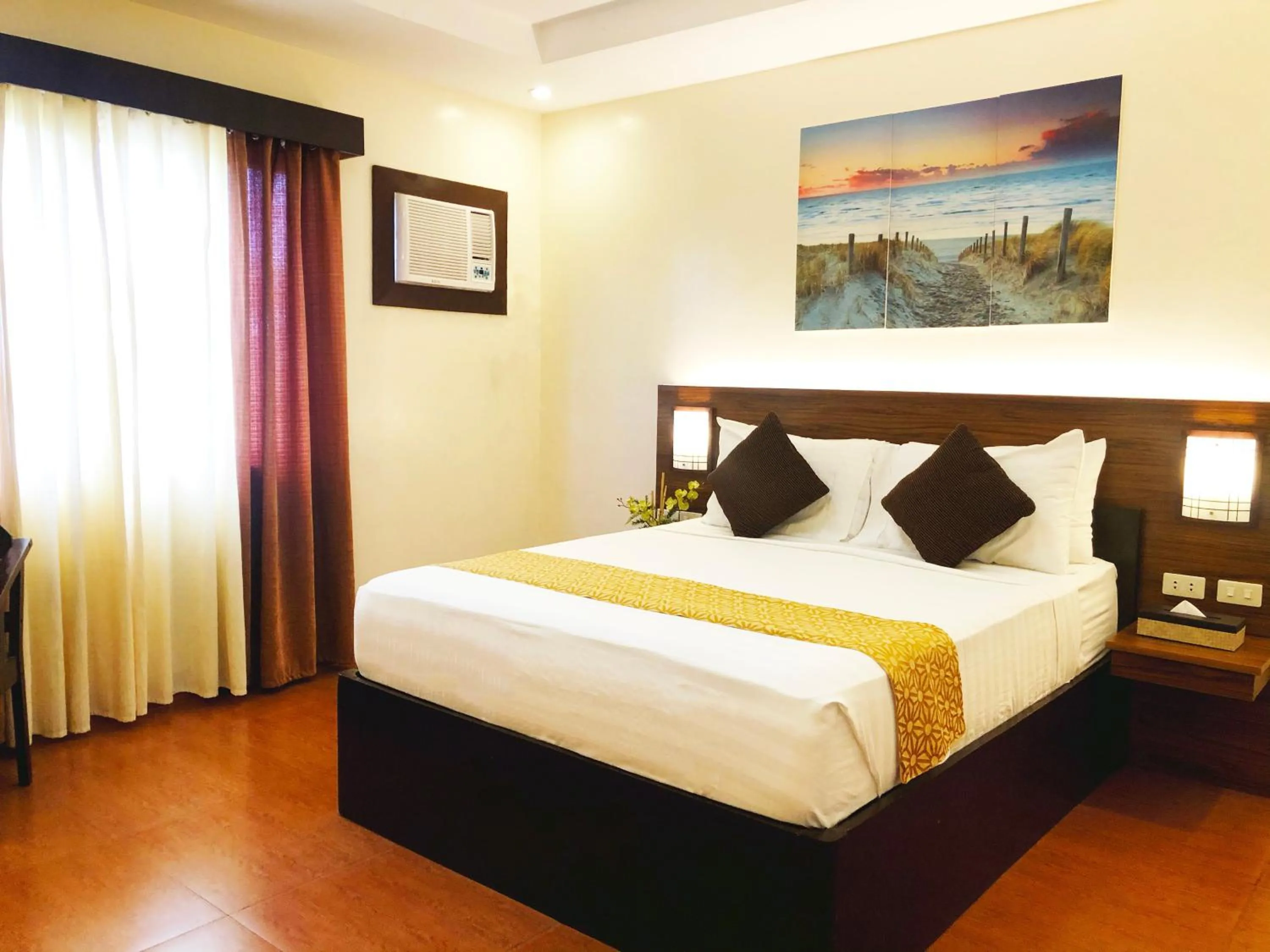 Bed in Klir Waterpark Resort and Hotels