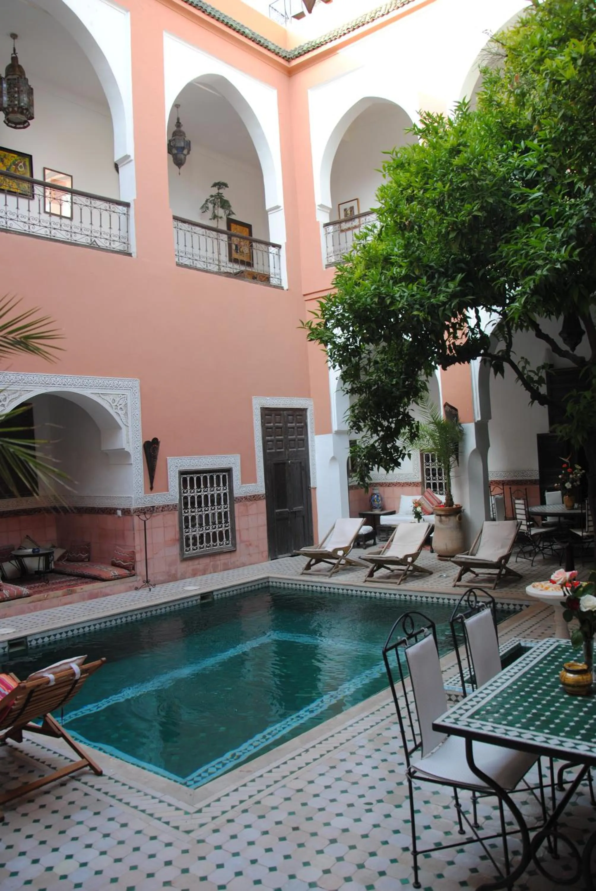 Patio in Riad Barroko