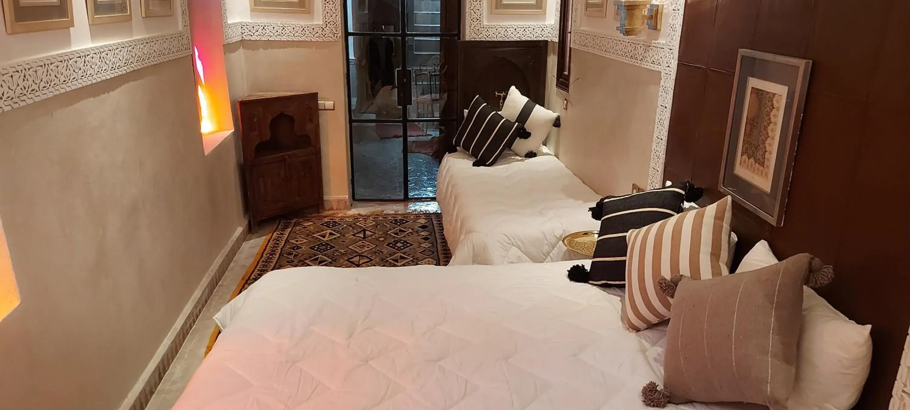 Bed in Riad Barroko Bed in Riad Barroko