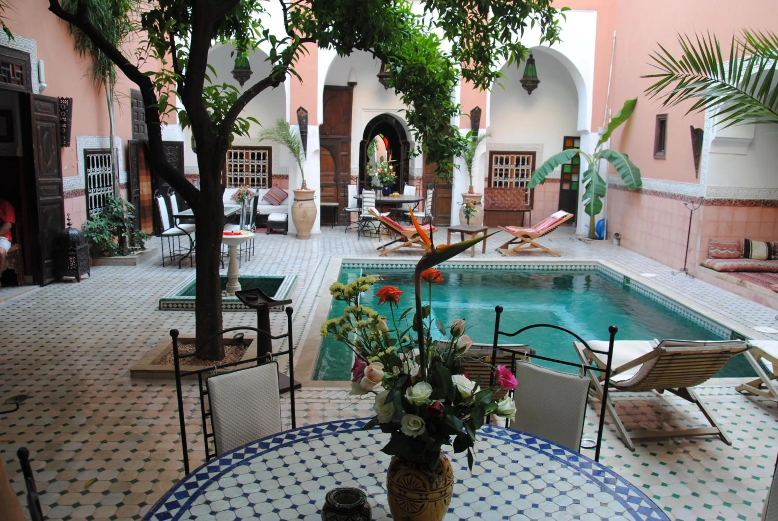 Swimming pool in Riad Barroko