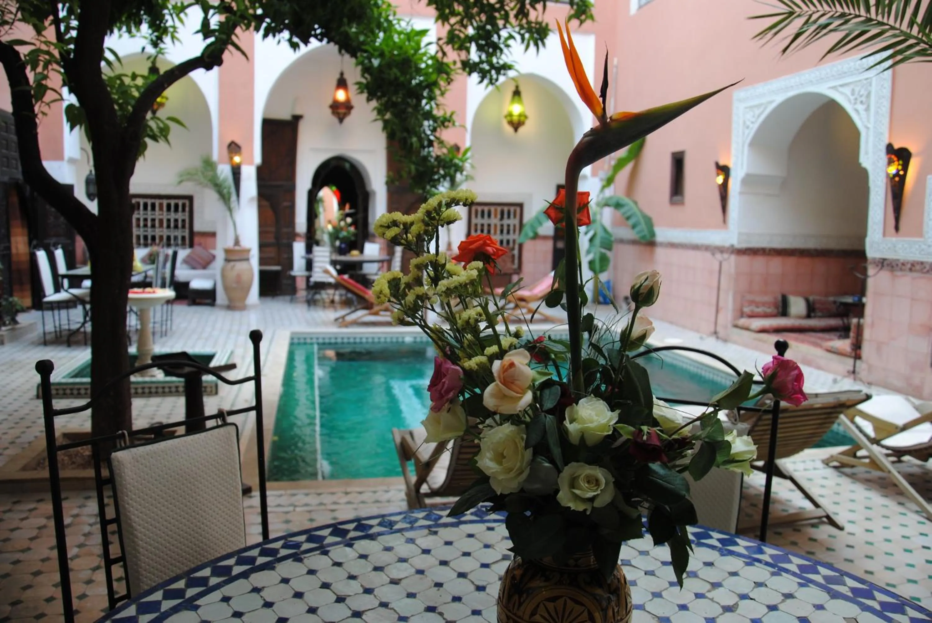 Patio in Riad Barroko