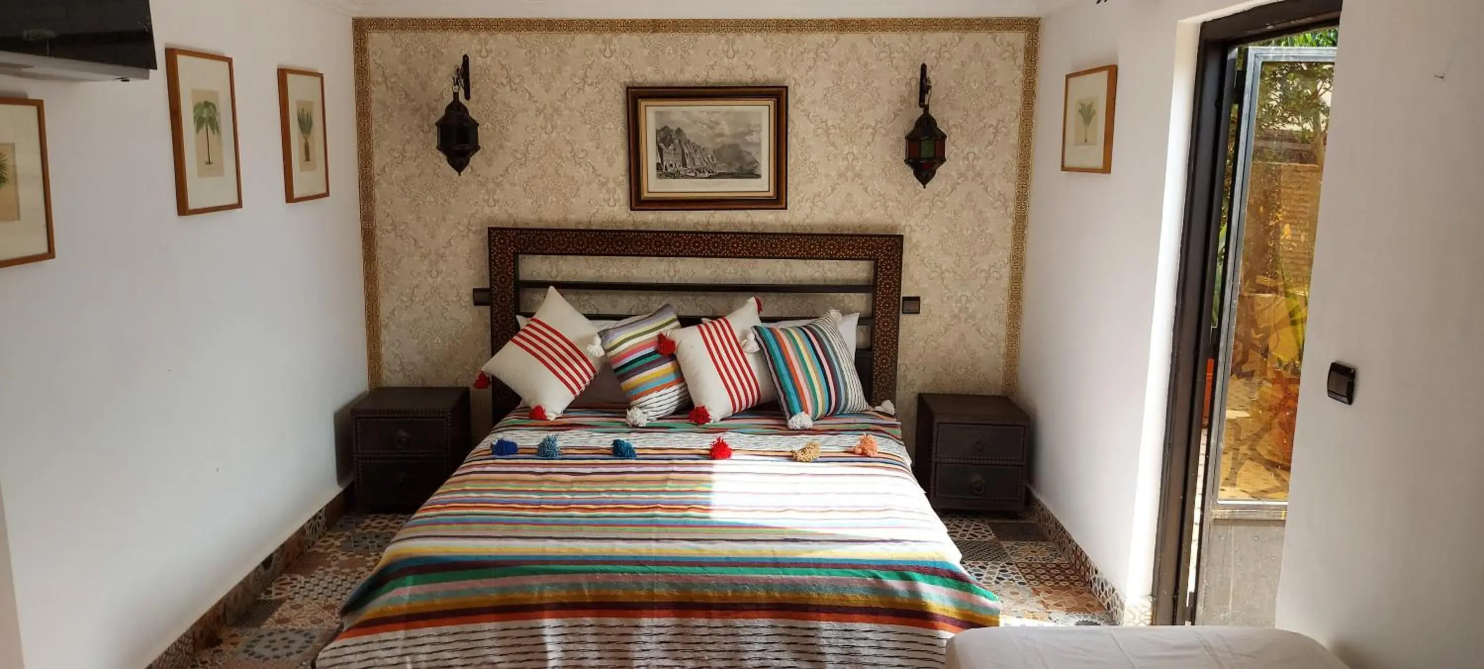 Photo of the whole room, Bed in Riad Barroko Photo of the whole room, Bed in Riad Barroko
