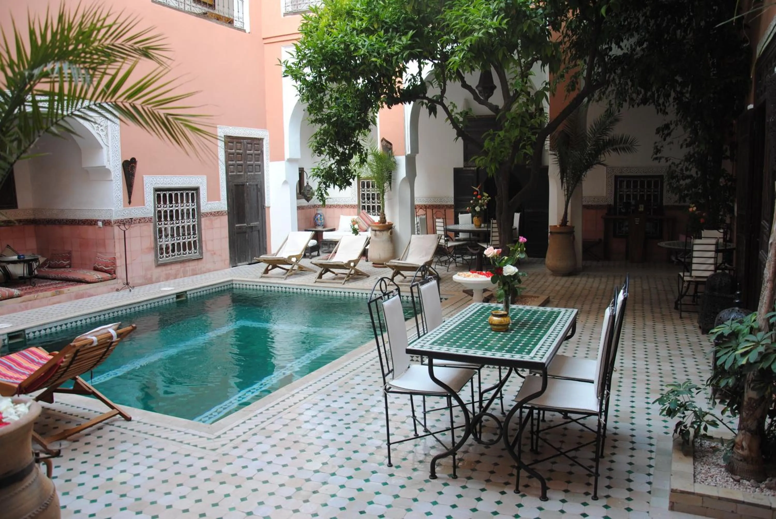 Patio in Riad Barroko