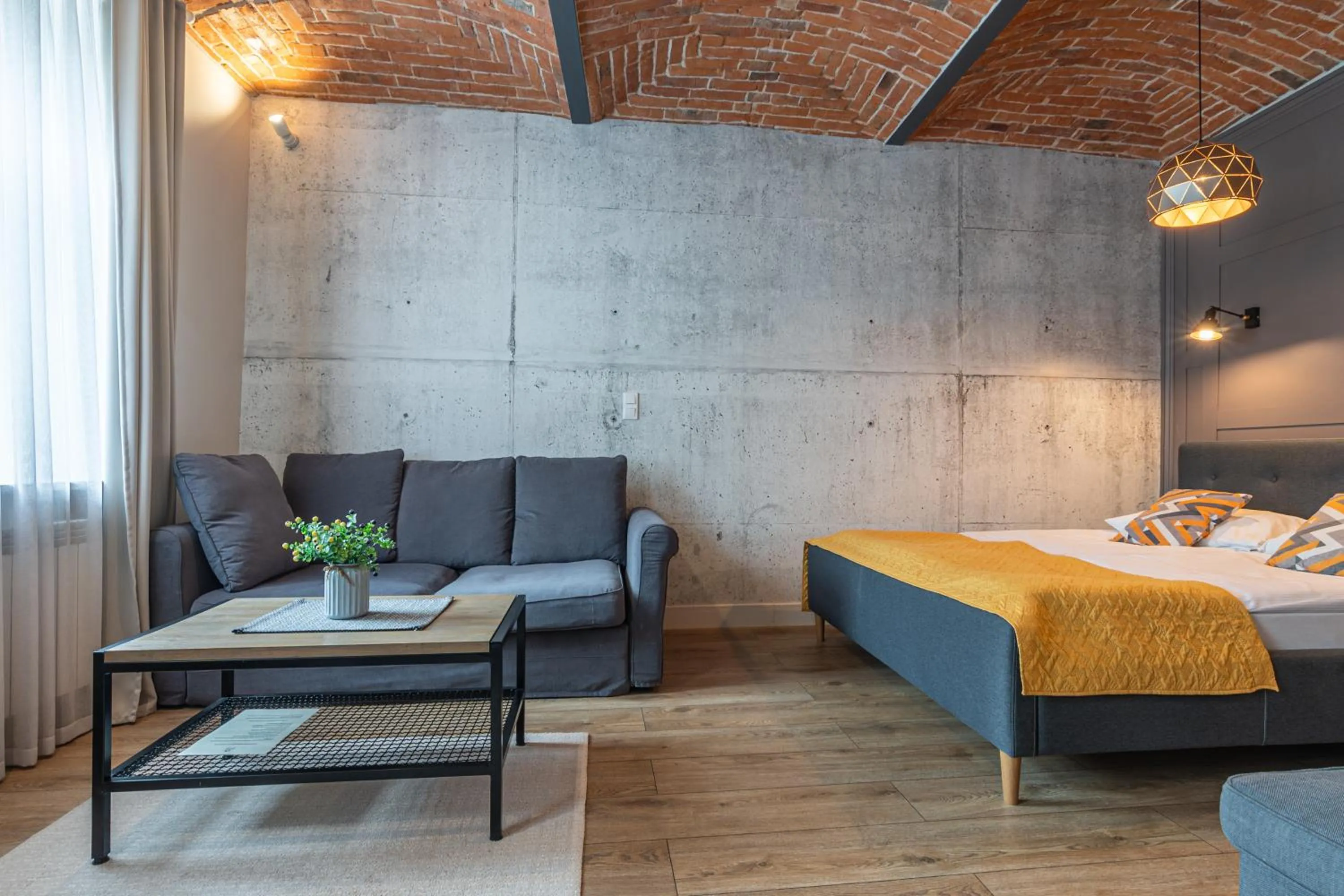 Living room, Bed in STAYPOLSKA