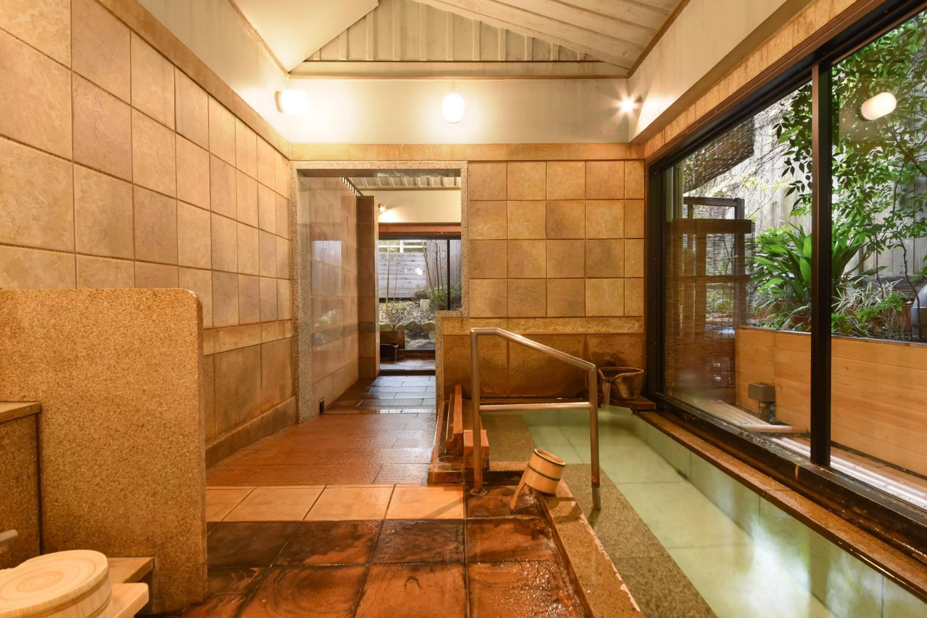 Hot Spring Bath in Arima Onsen Koki