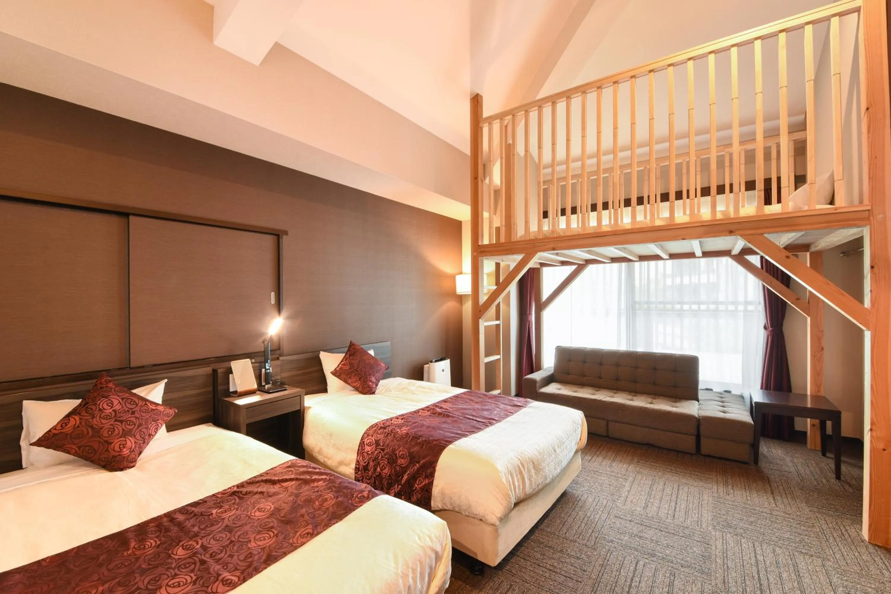 Photo of the whole room, Bed in Arima Onsen Koki