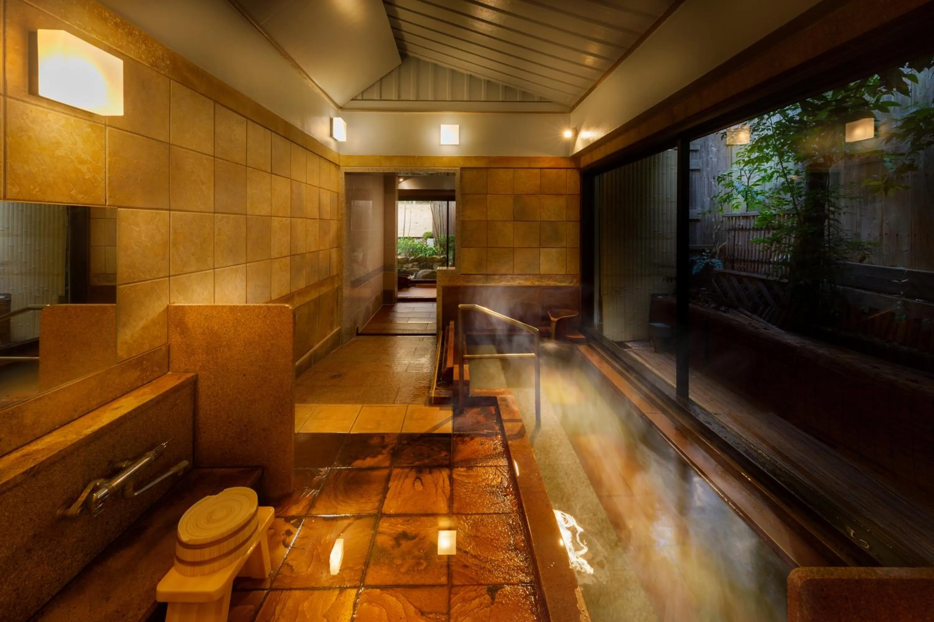 Public Bath in Arima Onsen Koki