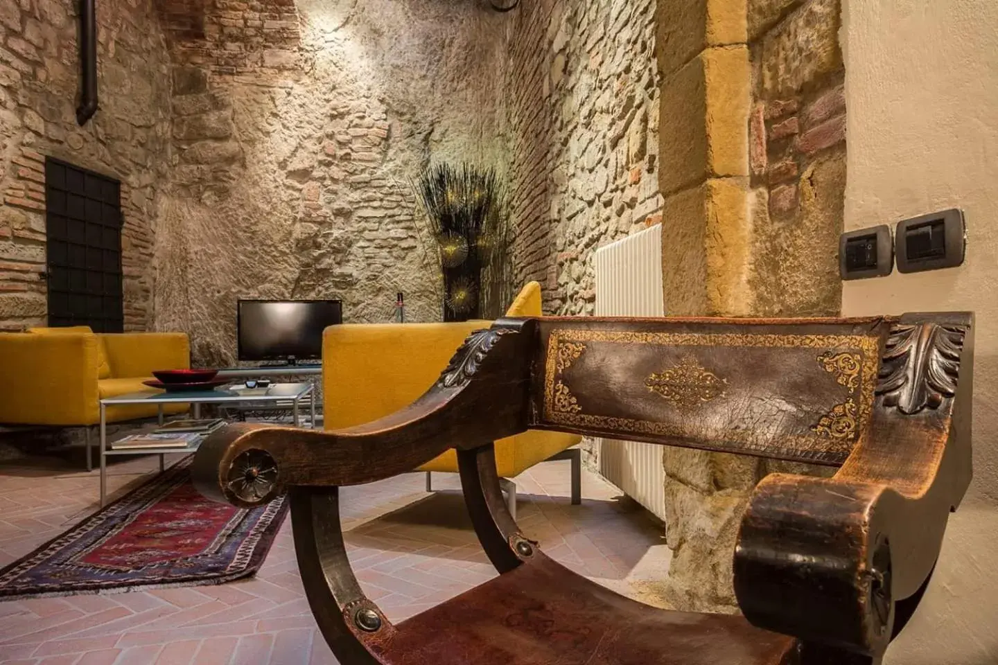 Lobby or reception in La Corte Del Re Suite & Rooms Arezzo Lobby or reception in La Corte Del Re Suite & Rooms Arezzo