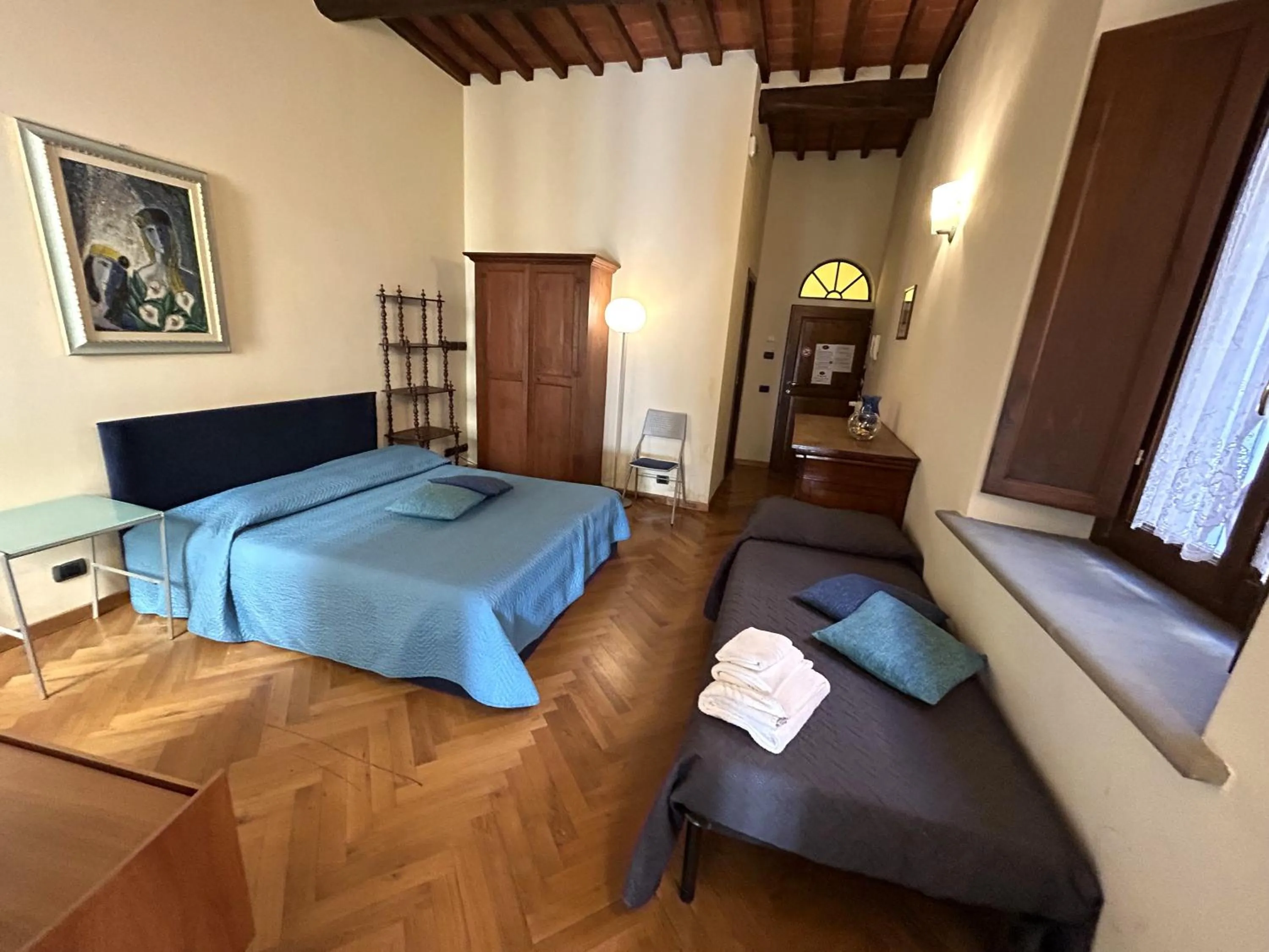 Bedroom, Bed in La Corte Del Re Suite & Rooms Arezzo