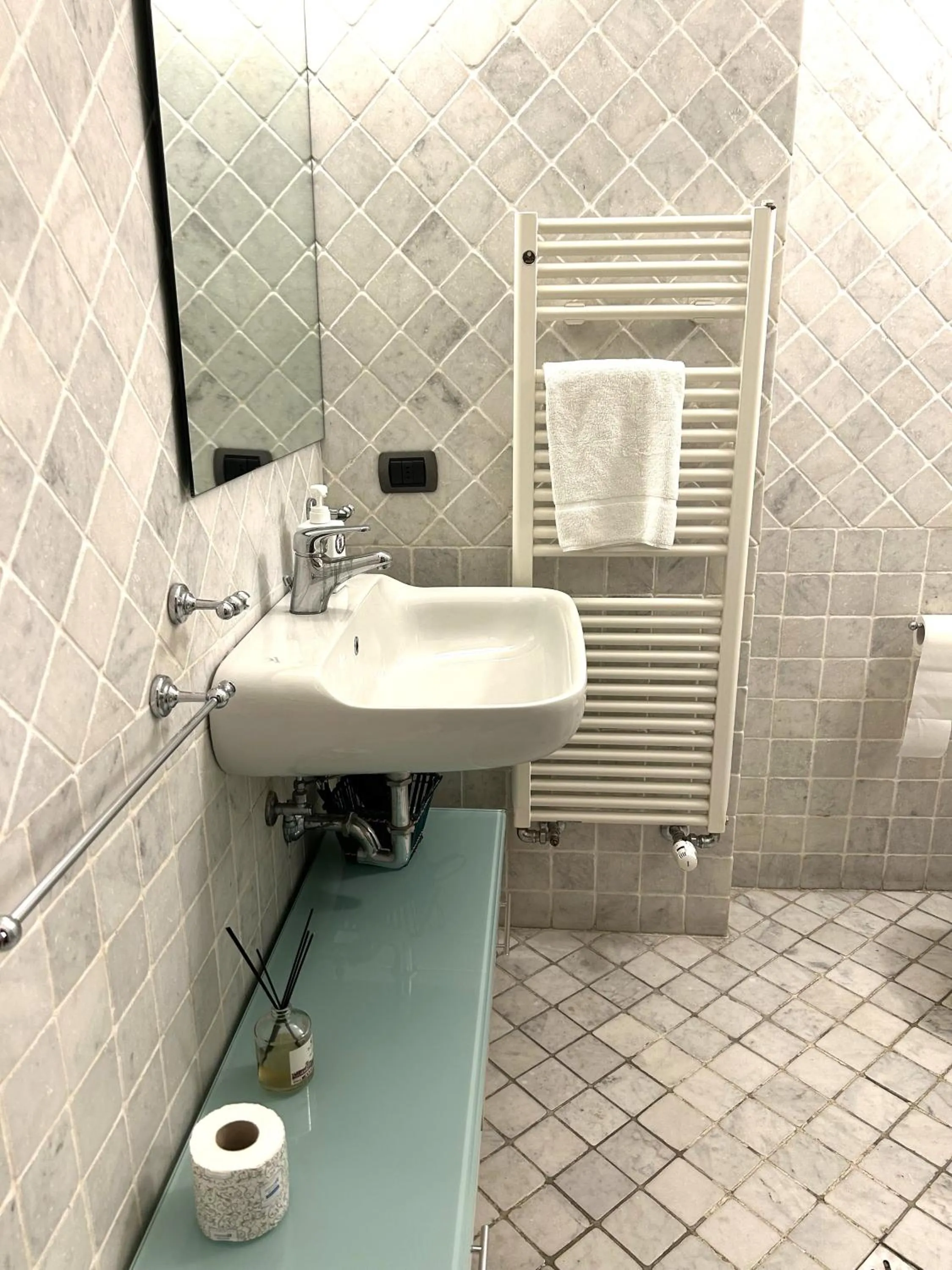 Bathroom in La Corte Del Re Suite & Rooms Arezzo