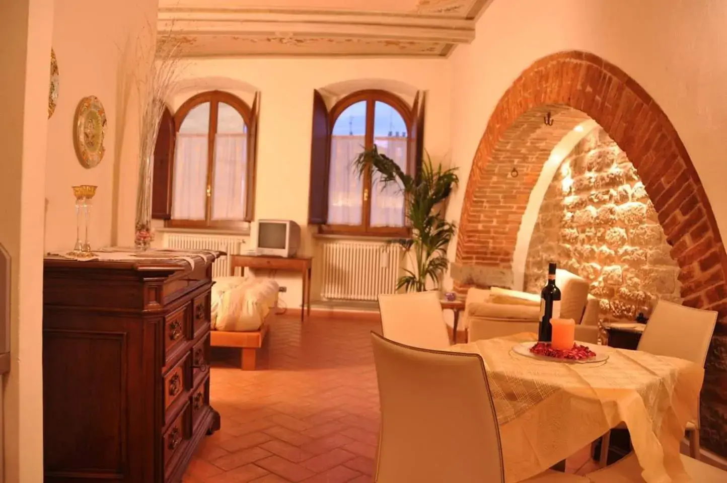 Living room in La Corte Del Re Suite & Rooms Arezzo Living room in La Corte Del Re Suite & Rooms Arezzo