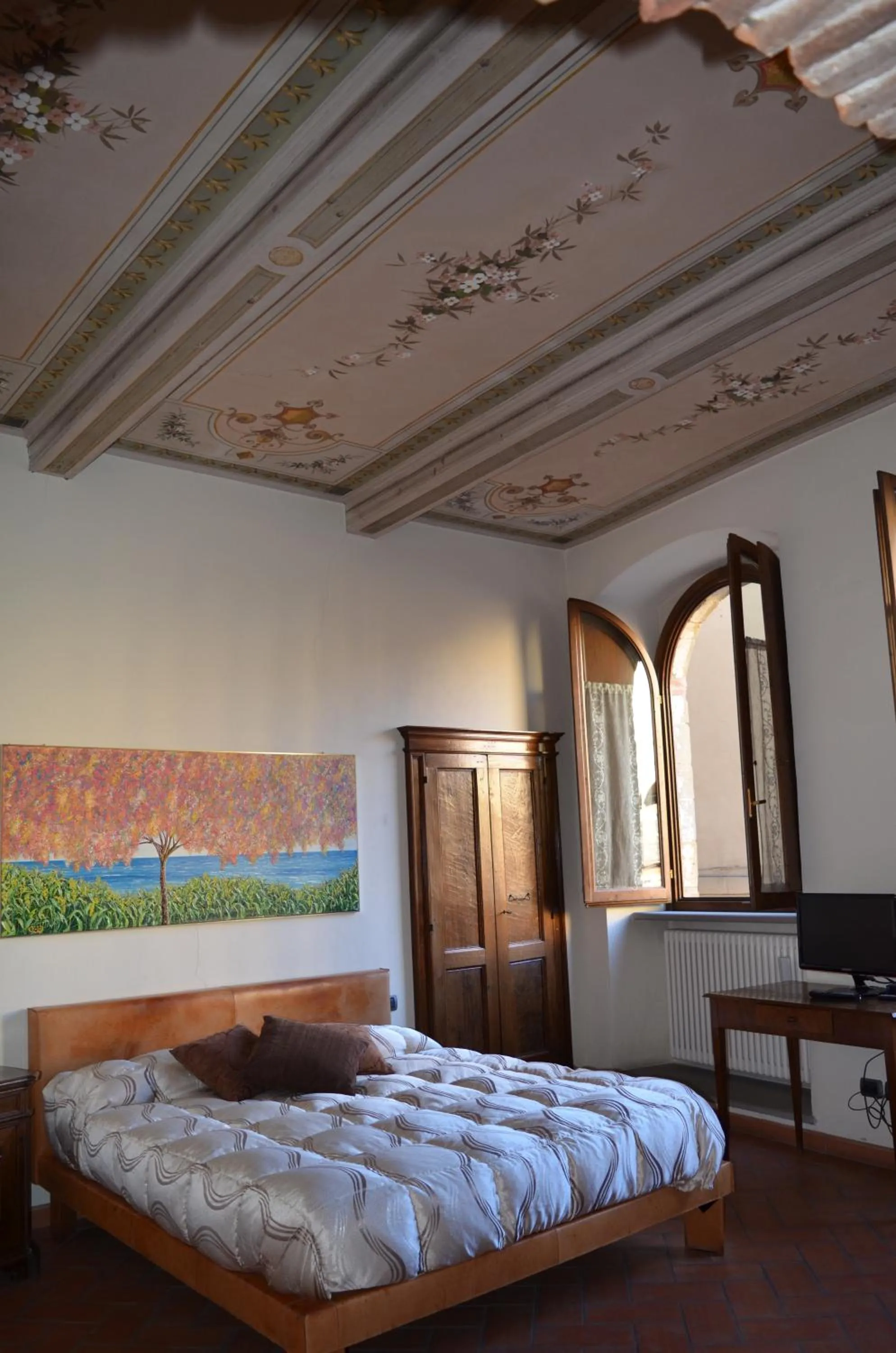 Bedroom, Bed in La Corte Del Re Suite & Rooms Arezzo