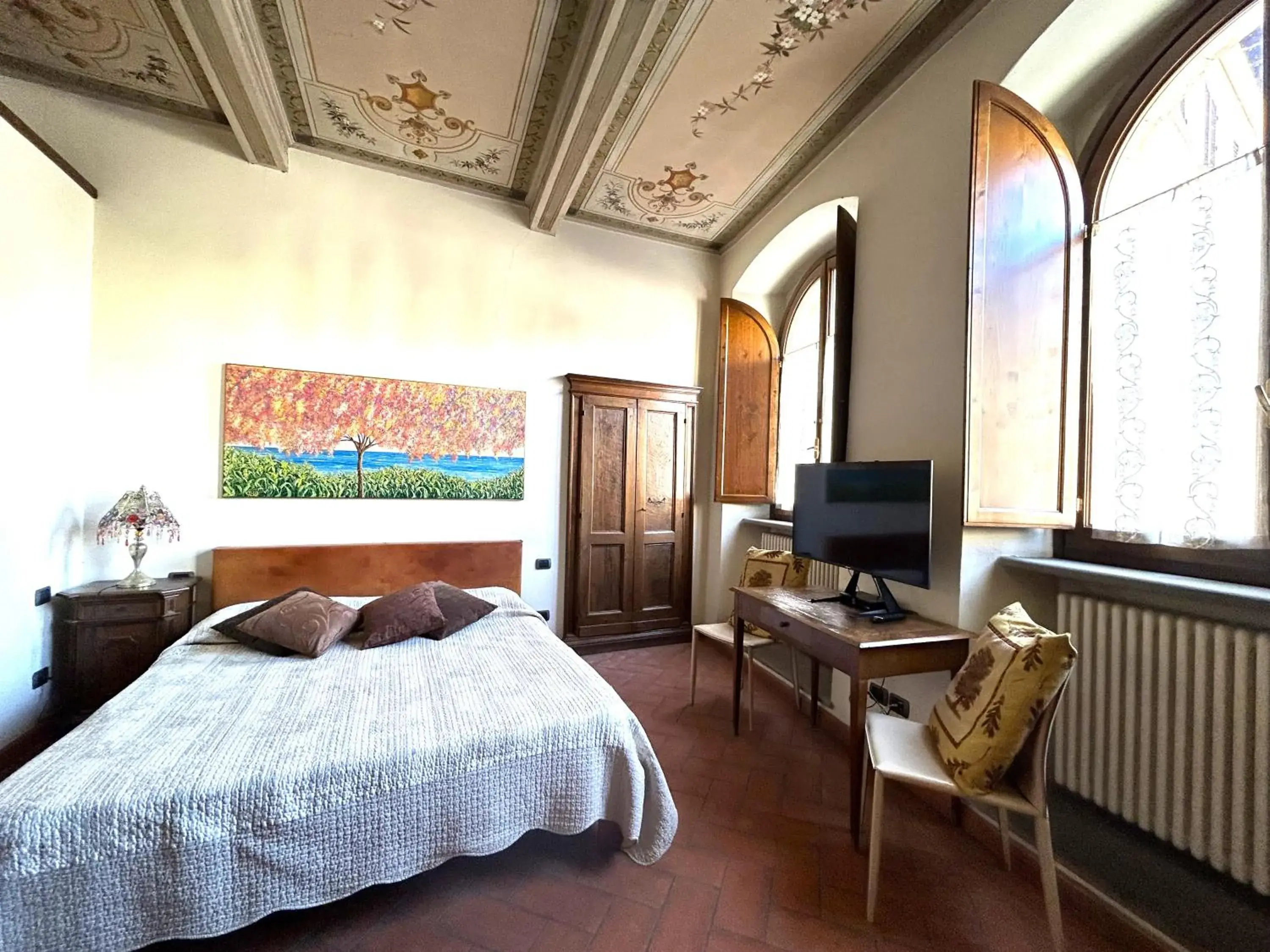 Bedroom, Bed in La Corte Del Re Suite & Rooms Arezzo Bedroom, Bed in La Corte Del Re Suite & Rooms Arezzo