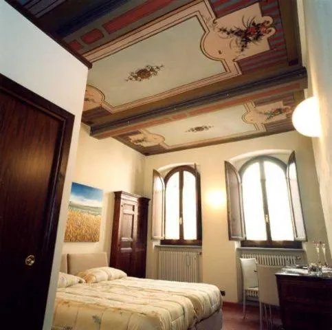 Bedroom, Bed in La Corte Del Re Suite & Rooms Arezzo