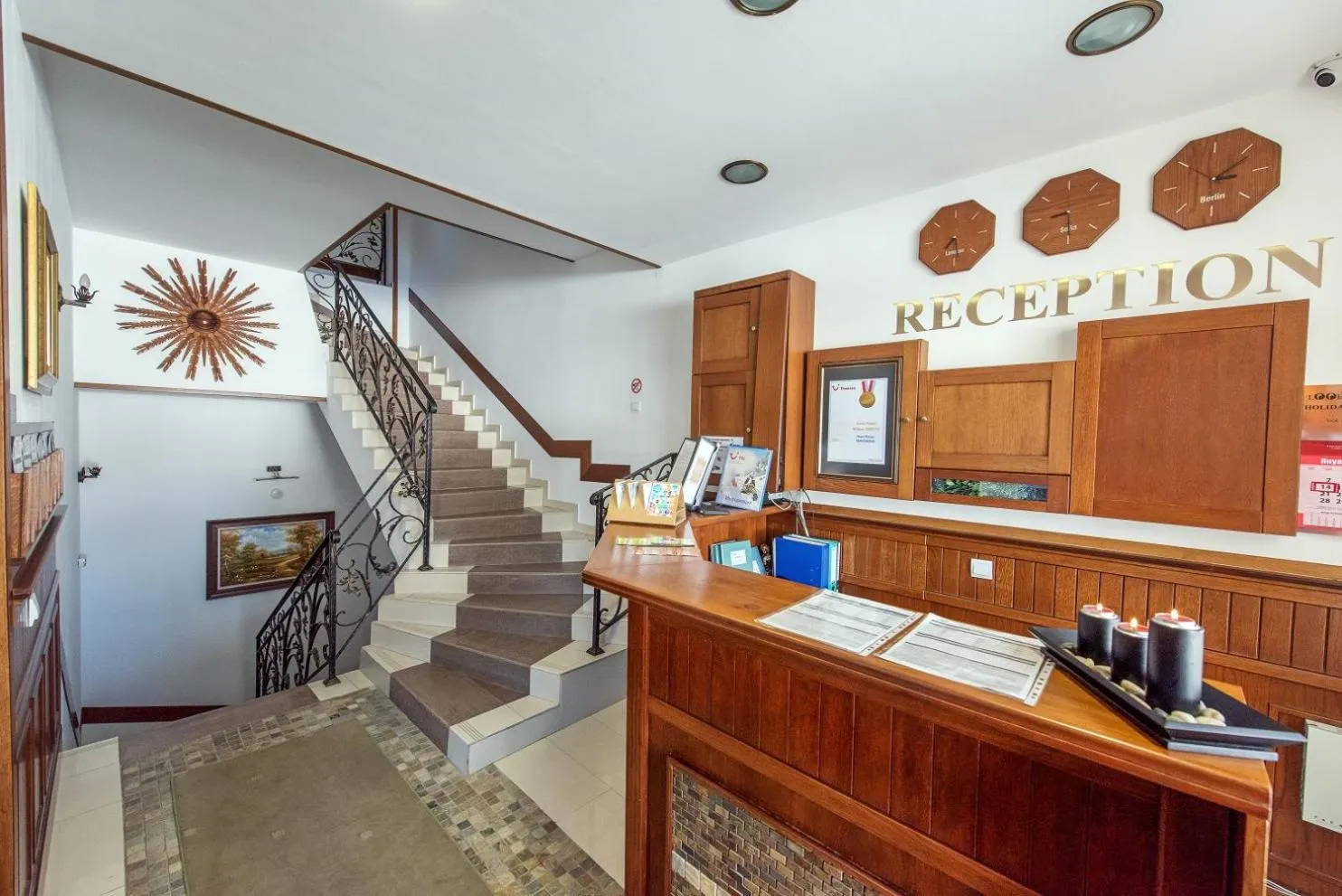 Lobby or reception in MPM Family Hotel Merryan