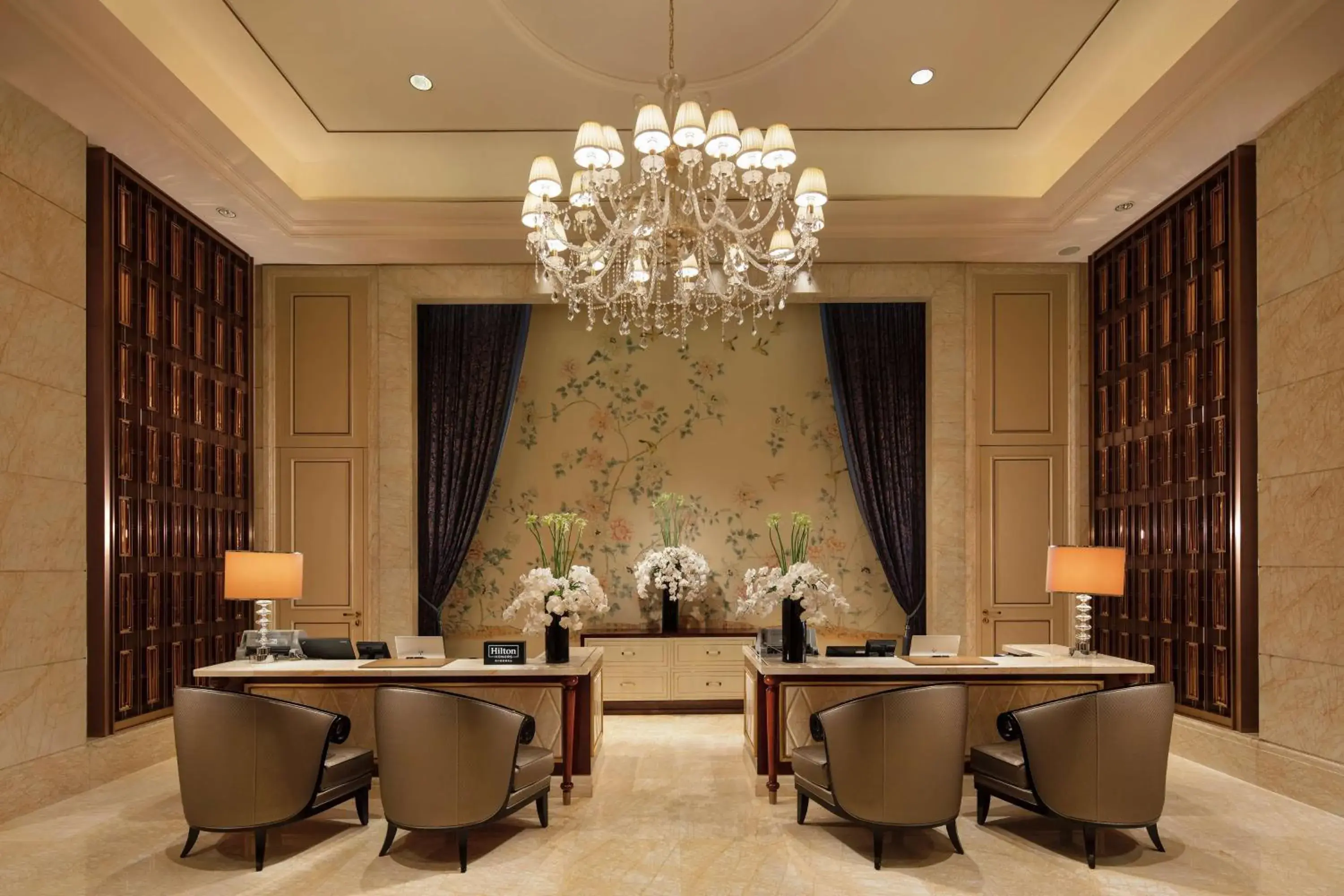 Lobby or reception in Conrad Dalian Lobby or reception in Conrad Dalian