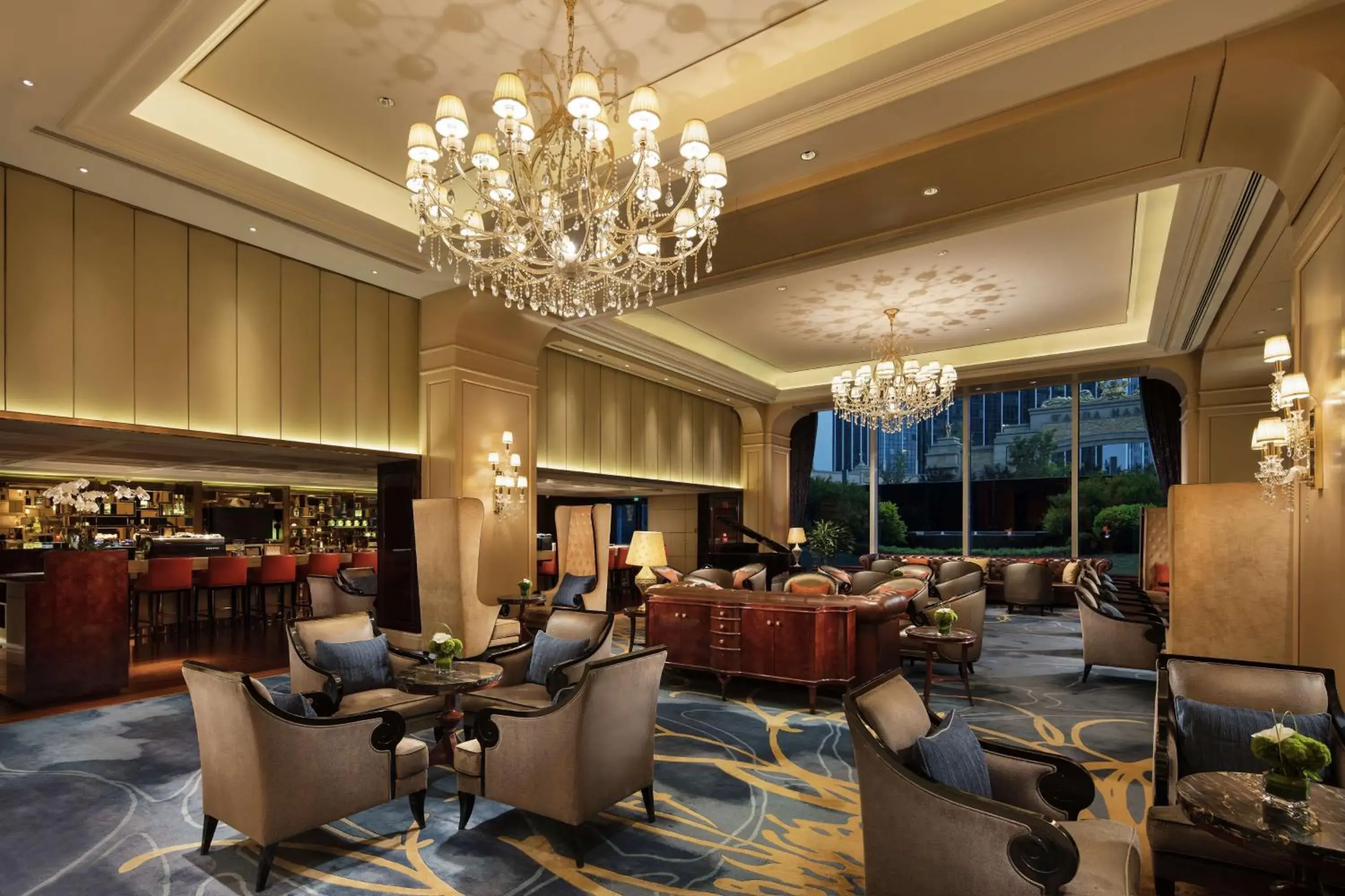 Lounge or bar in Conrad Dalian Lounge or bar in Conrad Dalian