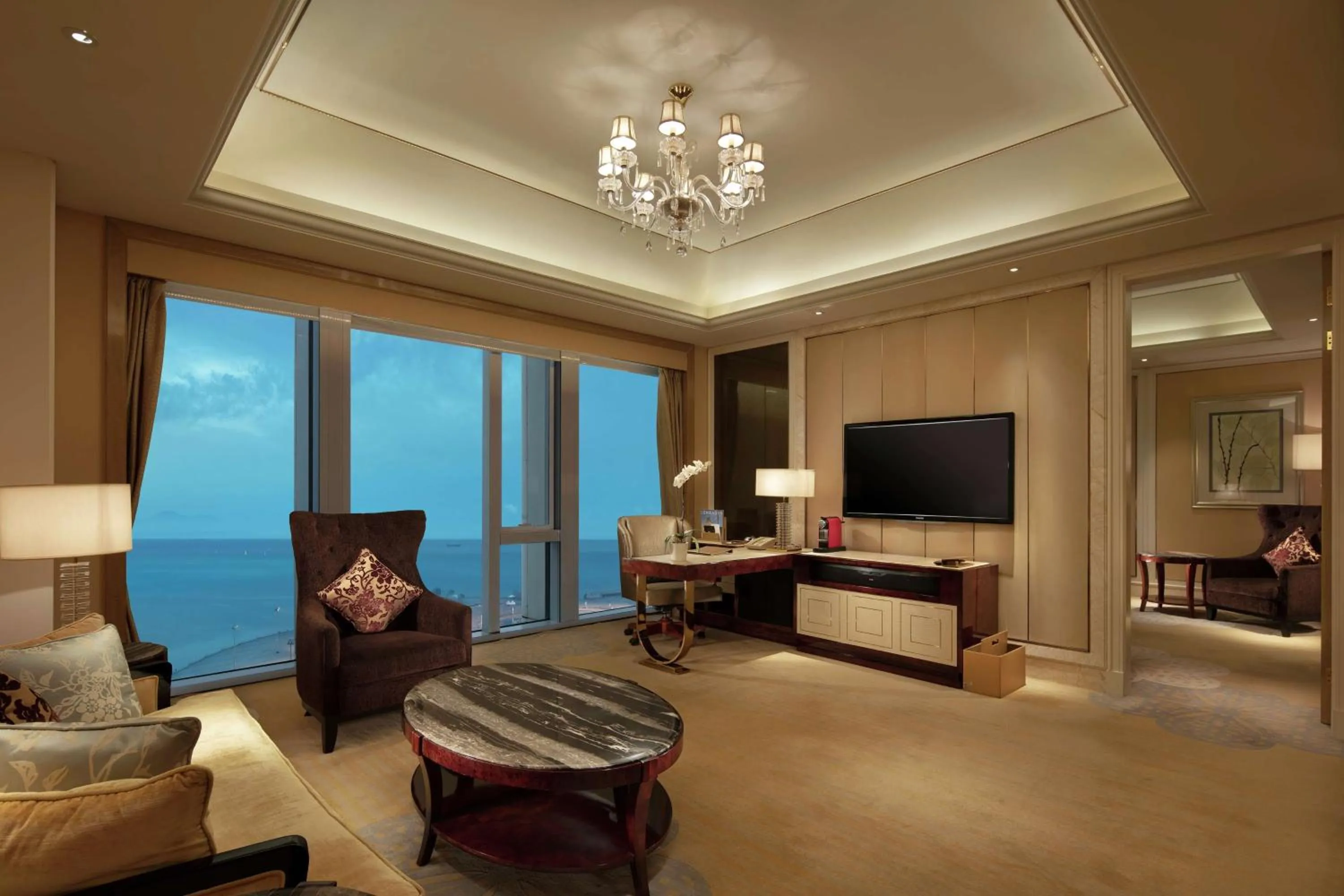 Bedroom in Conrad Dalian