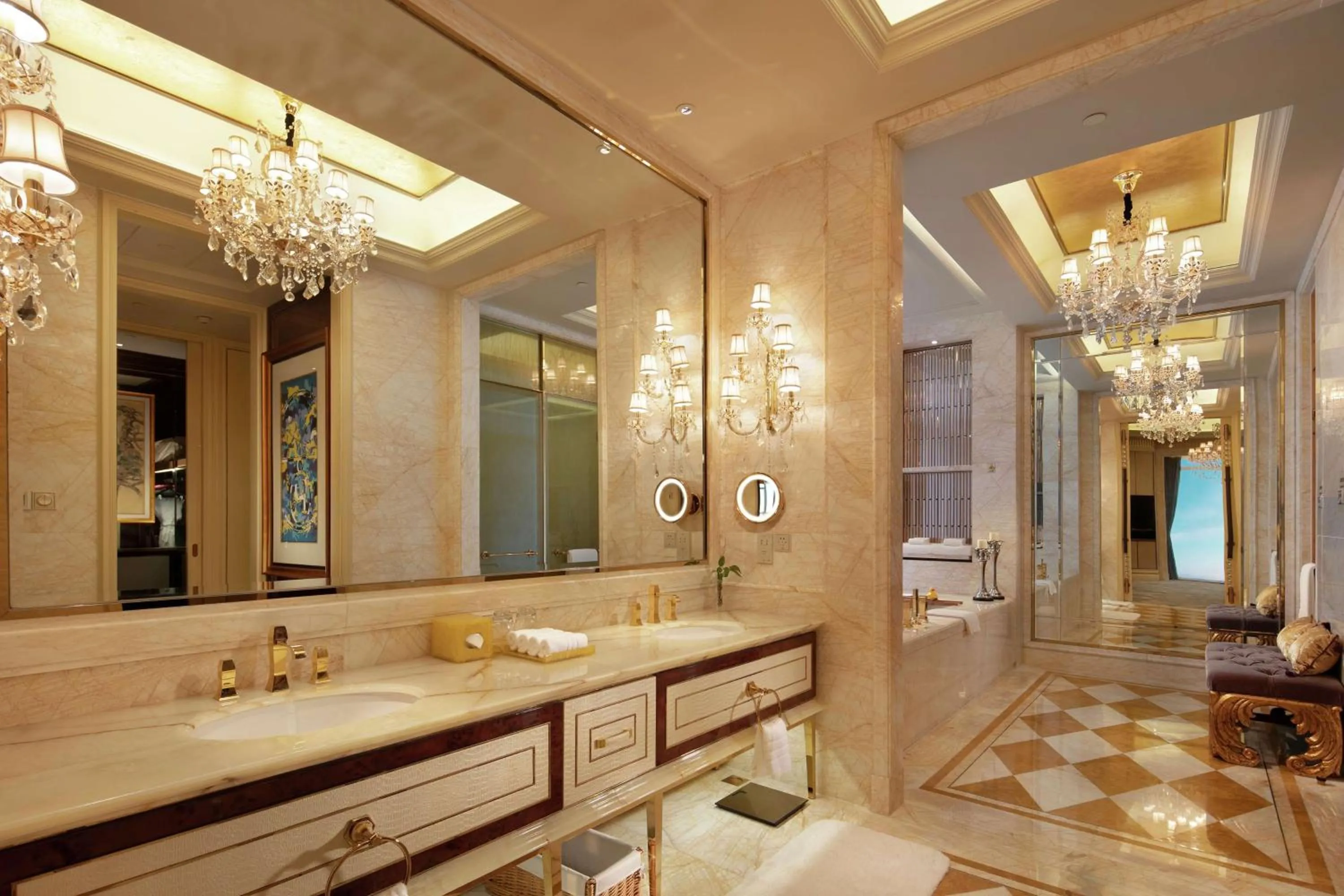 Bathroom in Conrad Dalian