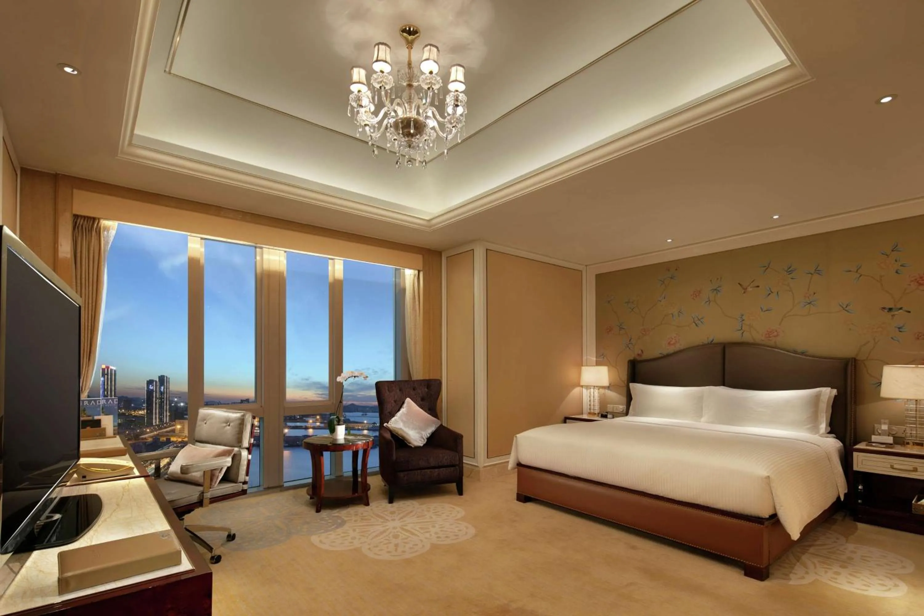 Bedroom, Bed in Conrad Dalian