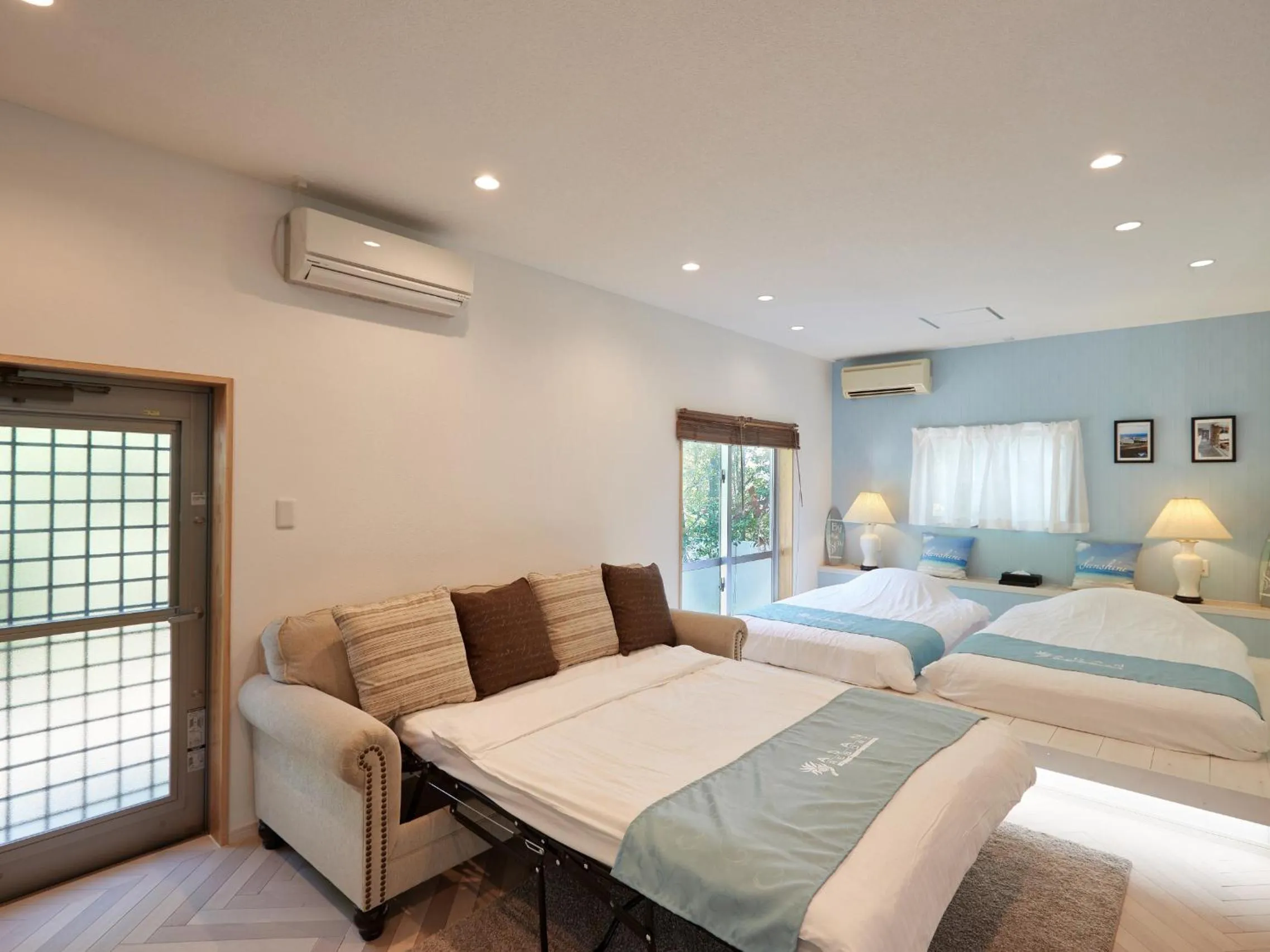 Bed in ADAN RESORT 風 - Fu -