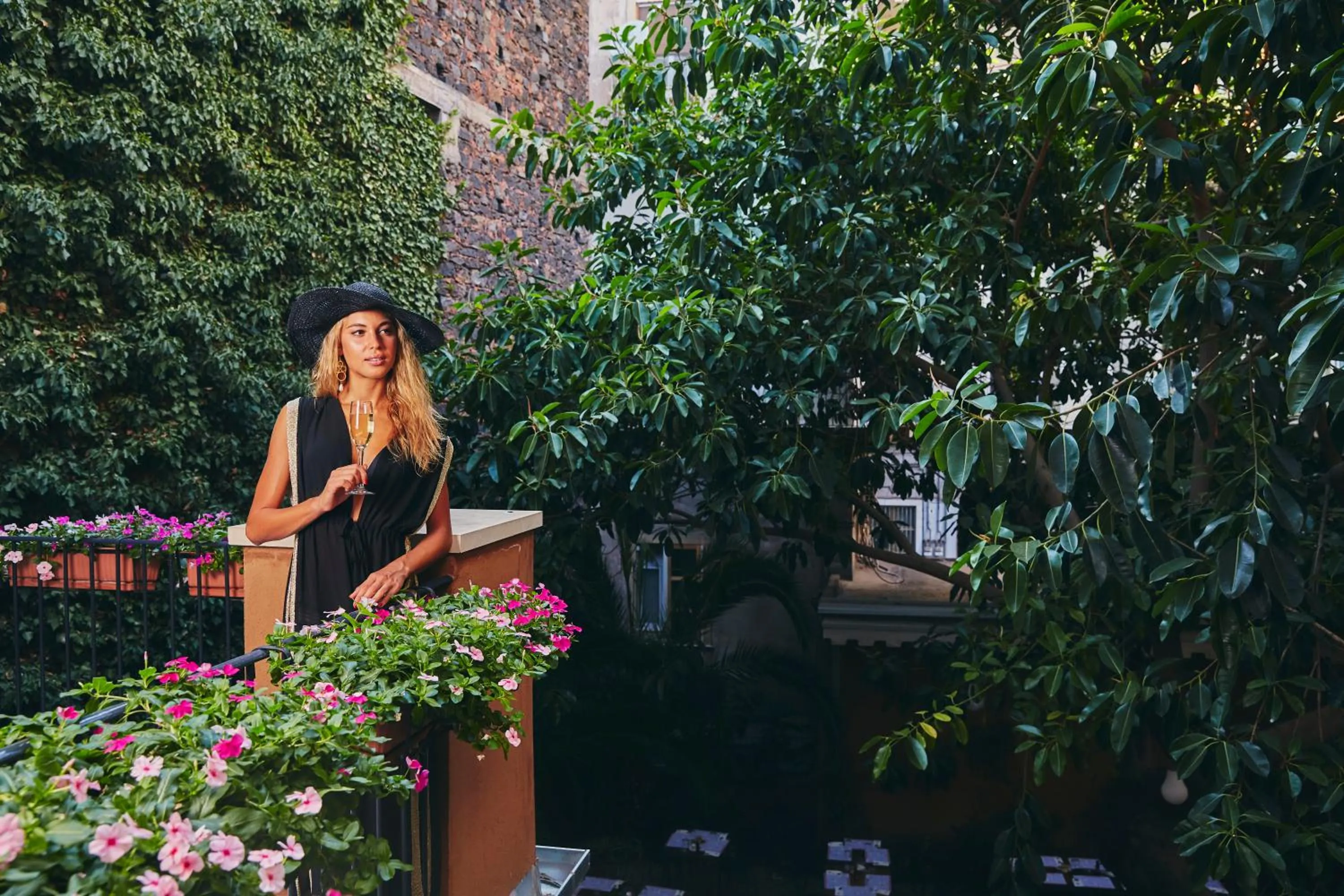 Garden view in Corte dei medici - Palace