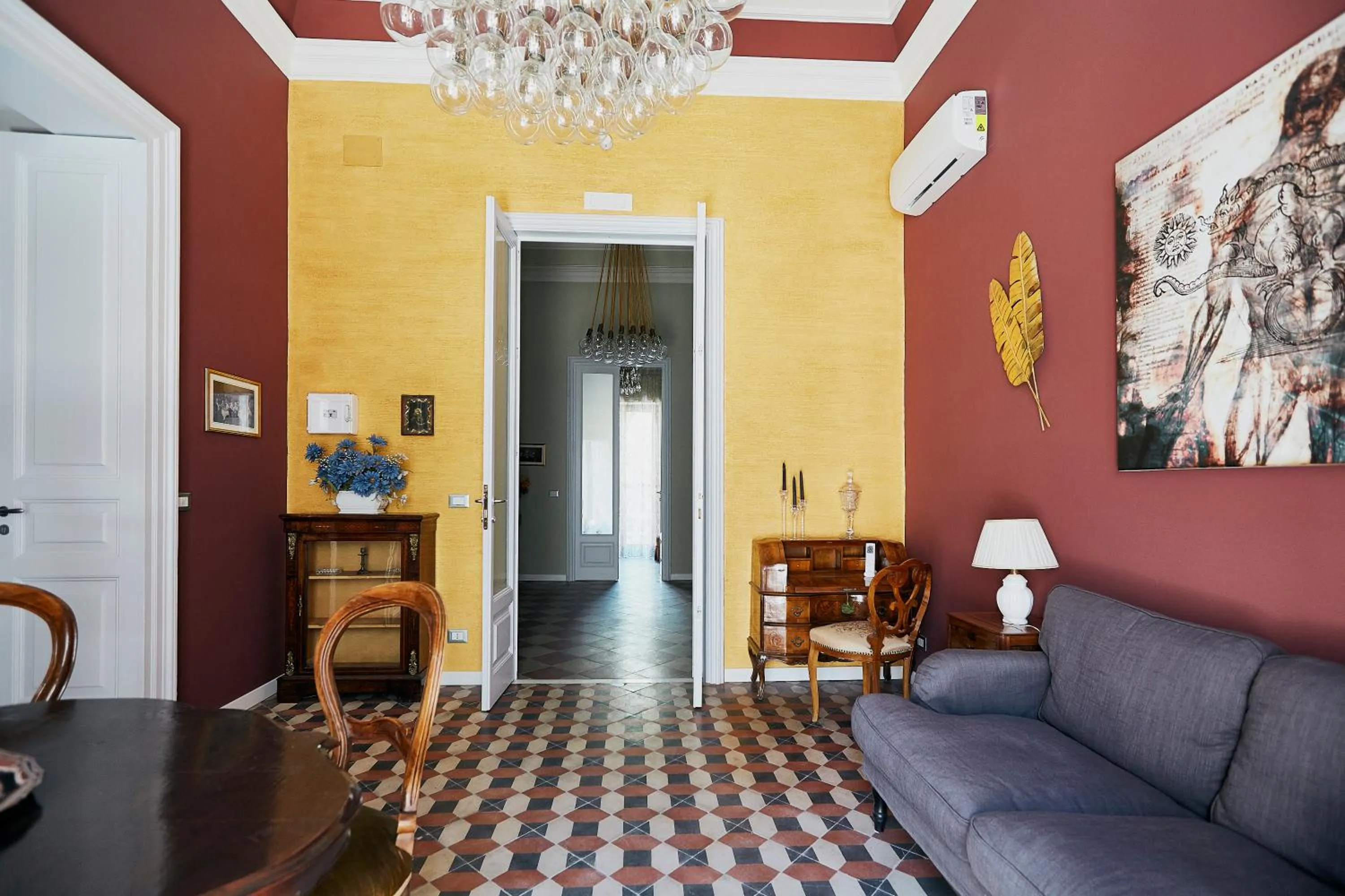 Communal lounge/ TV room in Corte dei medici - Palace