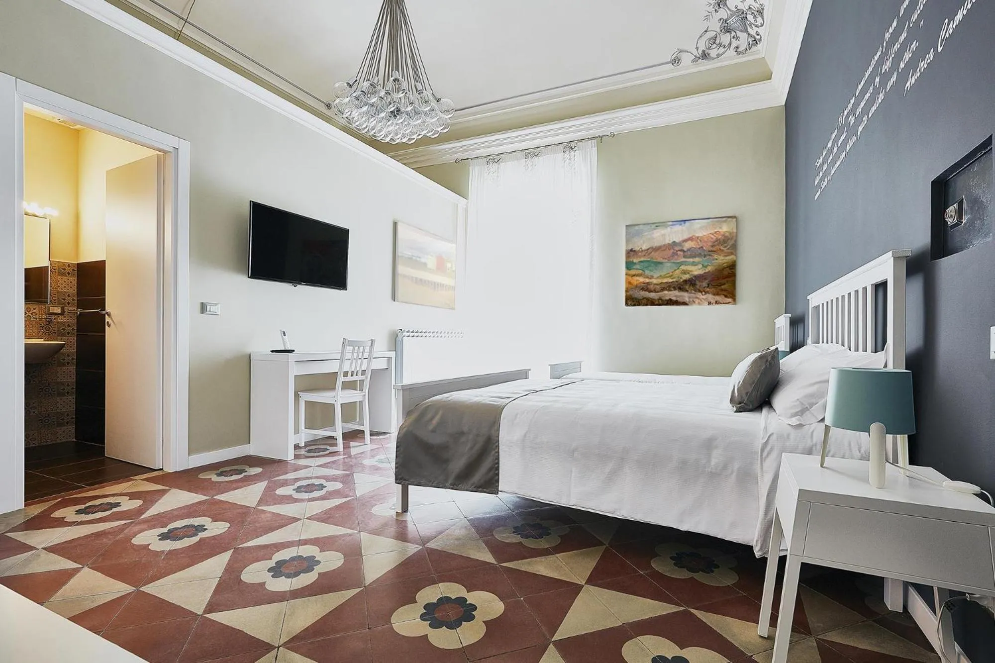 Photo of the whole room, Bed in Corte dei medici - Palace