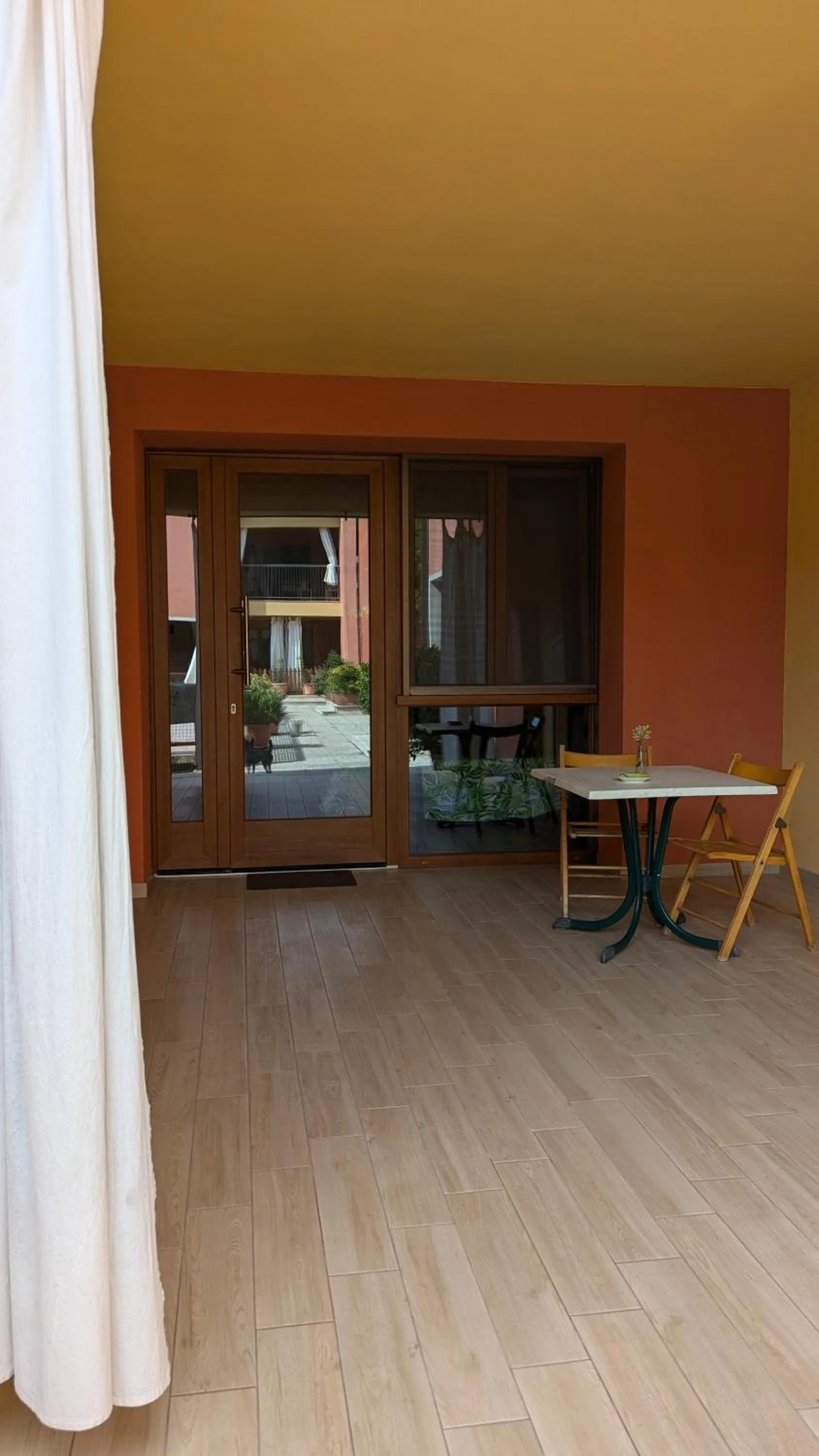 Balcony/Terrace in Agriturismo Ai Tre Fienili