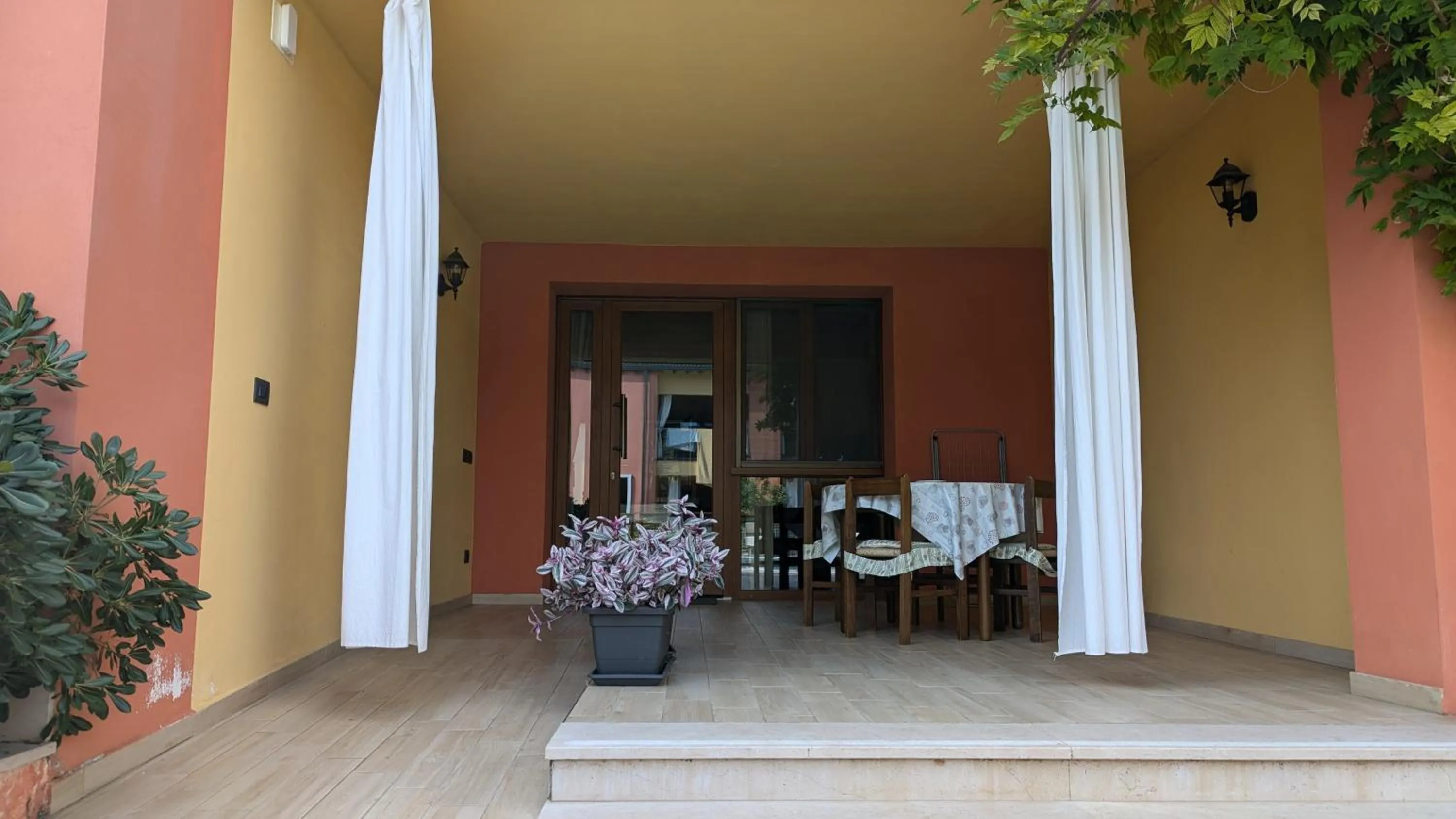 Balcony/Terrace in Agriturismo Ai Tre Fienili