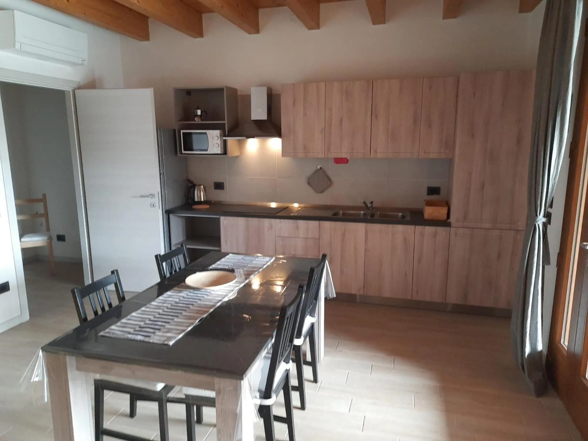 Kitchen or kitchenette in Agriturismo Ai Tre Fienili
